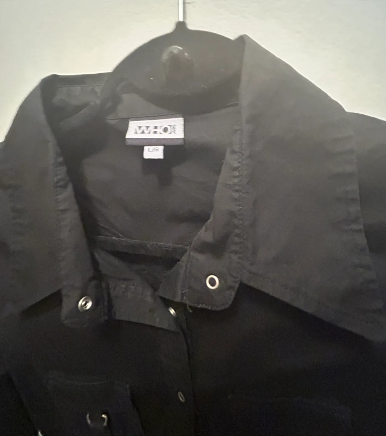 Long Sleeve Button-Up Shirts with ruching detail image indicator(5)