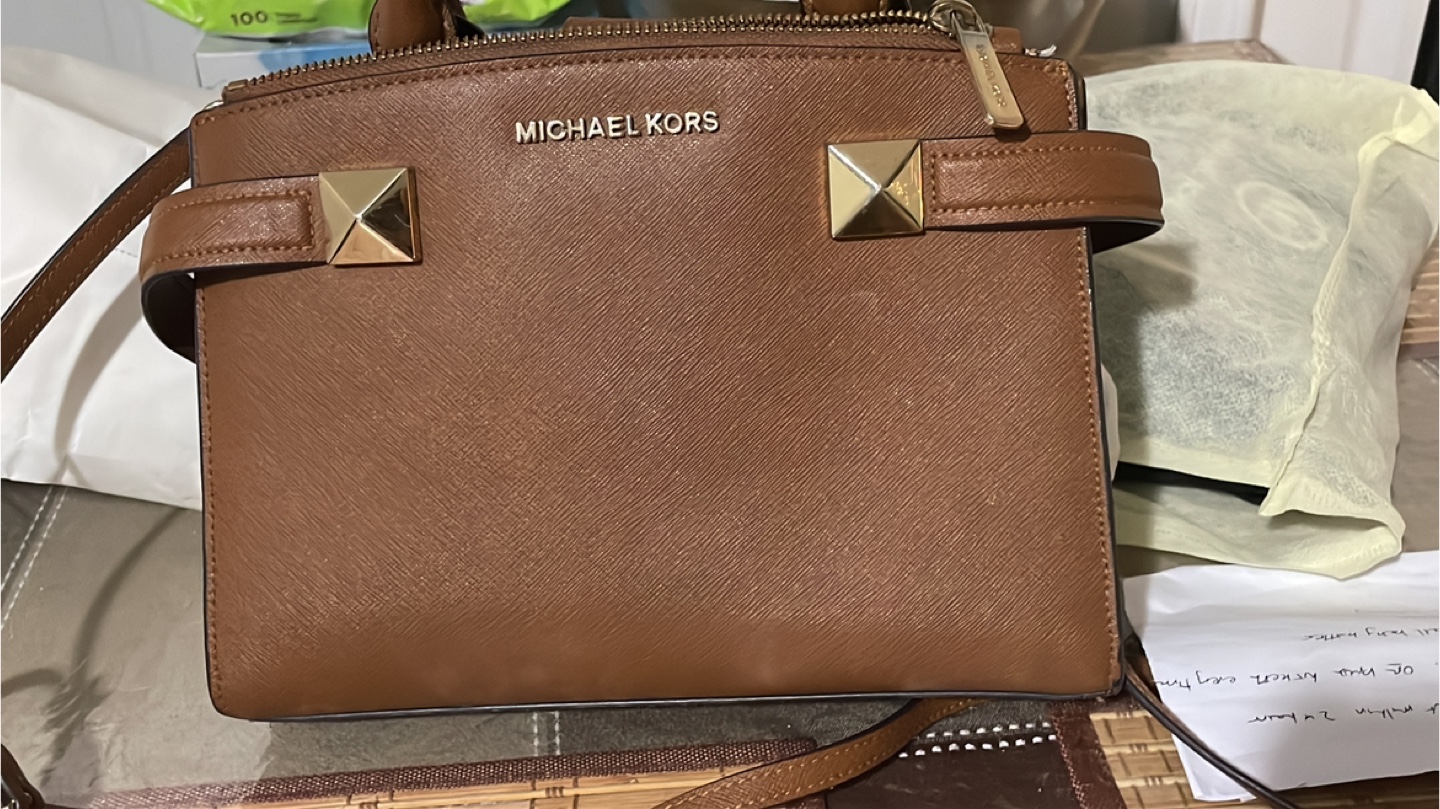 Michael Kors Brown Leather Satchel Handbag - photo 2