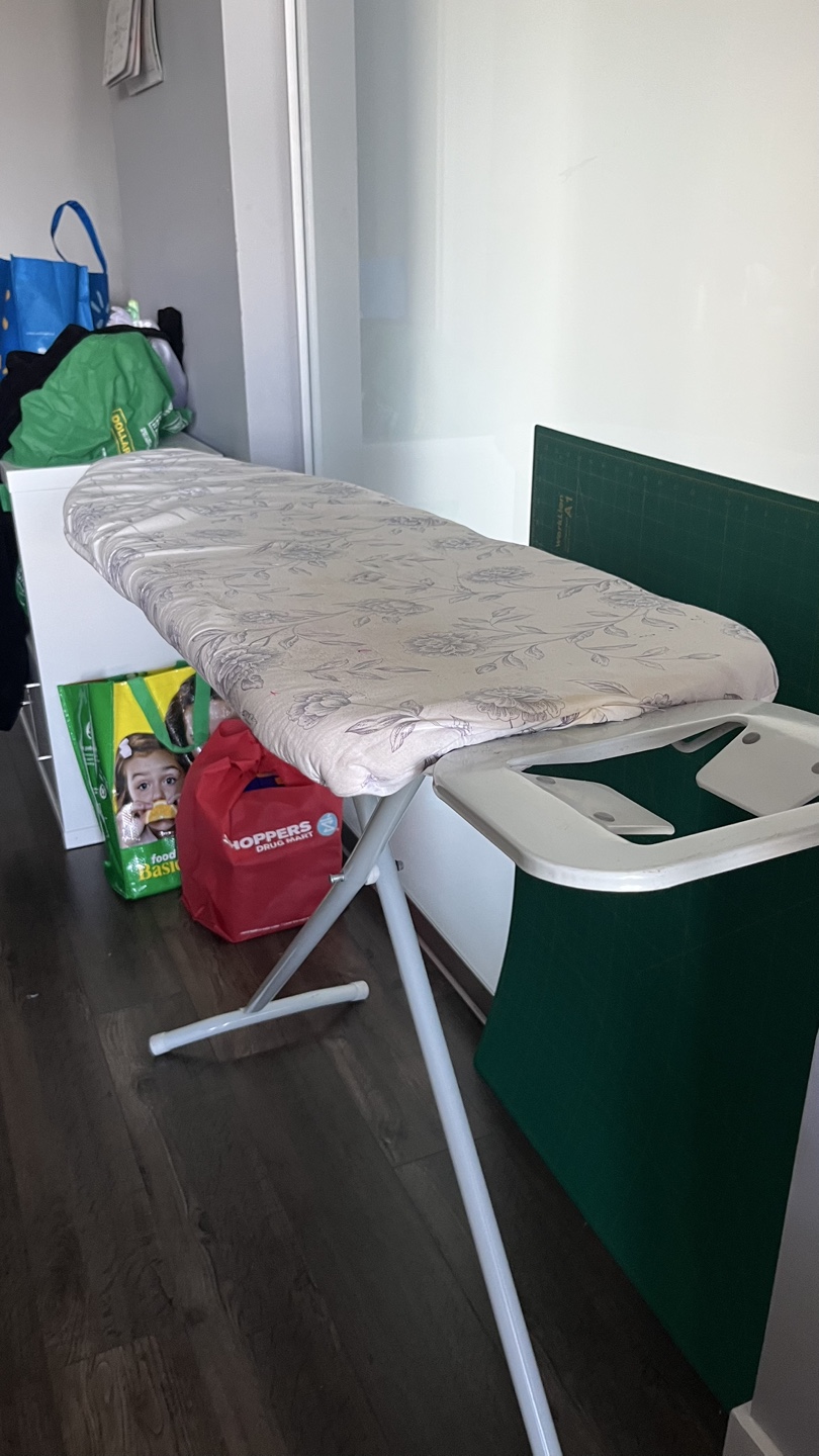 Ironing Board with Floral Cover
