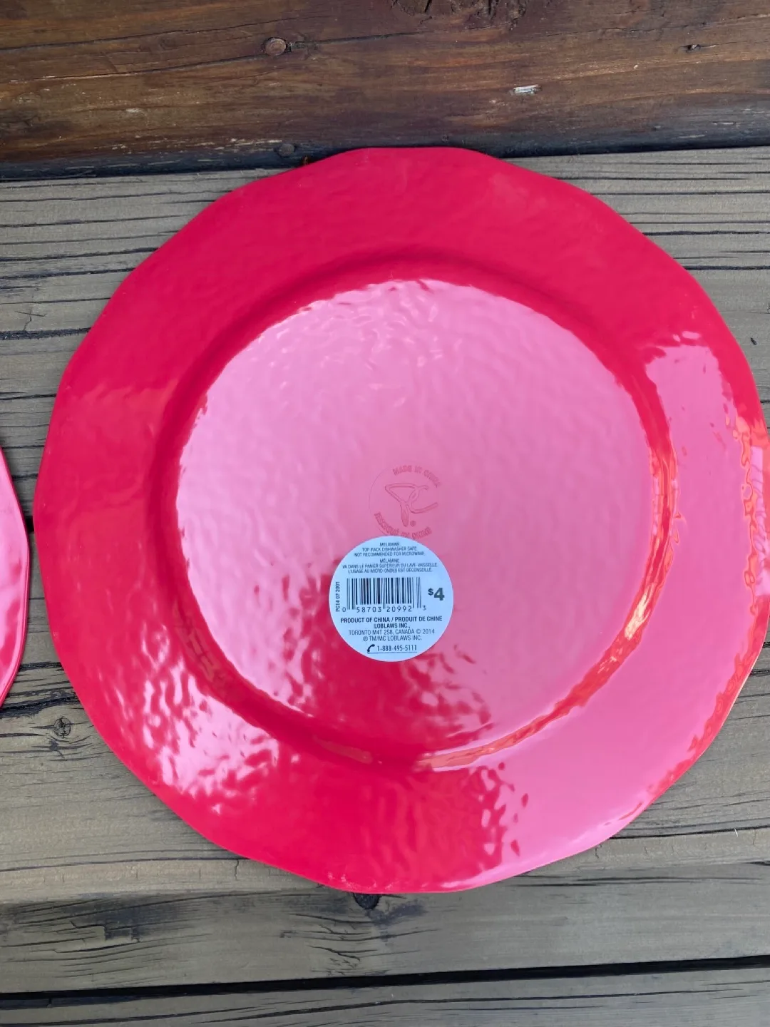 New PC Melamine 6 Dinner/6 Luncheon Plates image indicator(2)