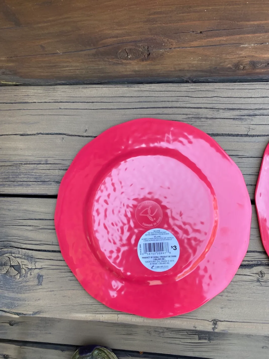 New PC Melamine 6 Dinner/6 Luncheon Plates image indicator(3)