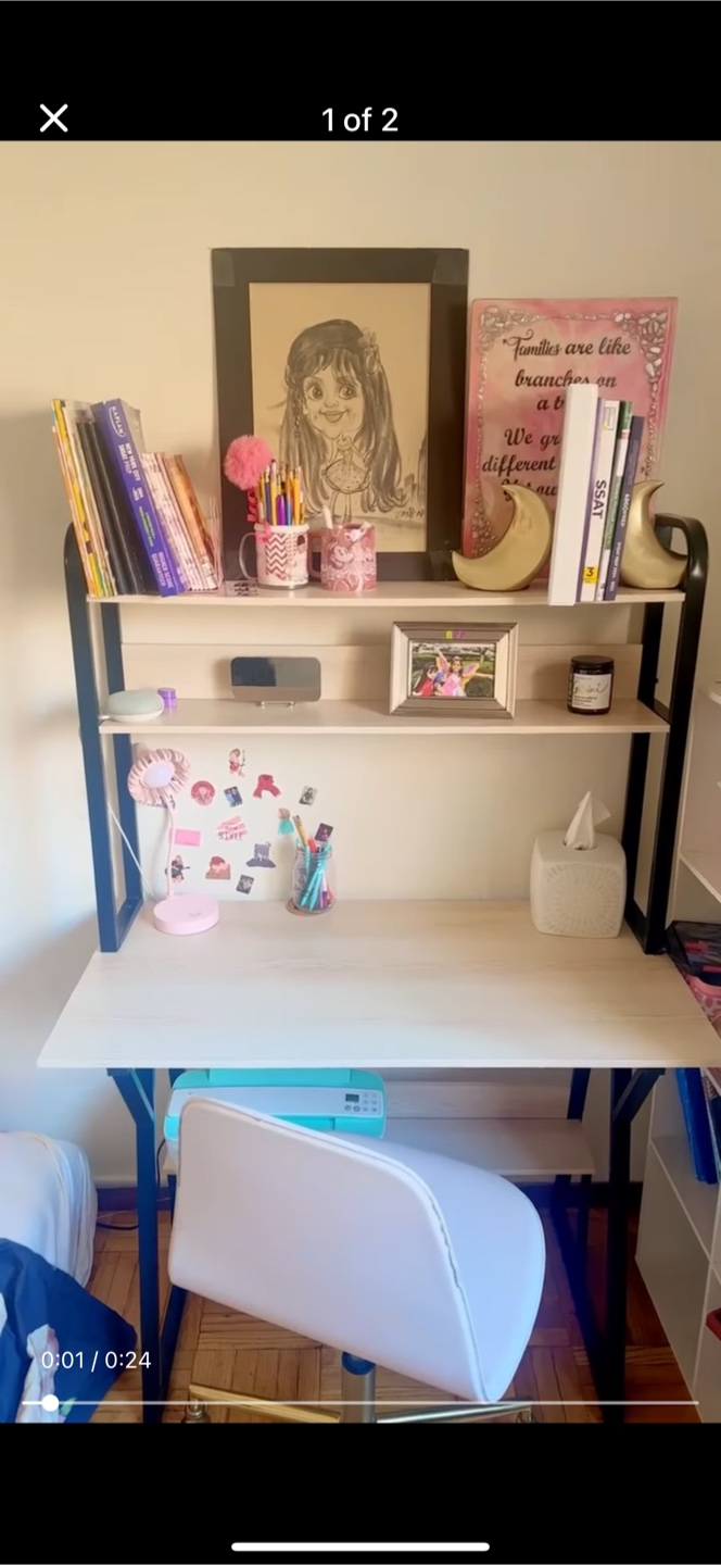 Computer Desk with Bookshelves - photo 2