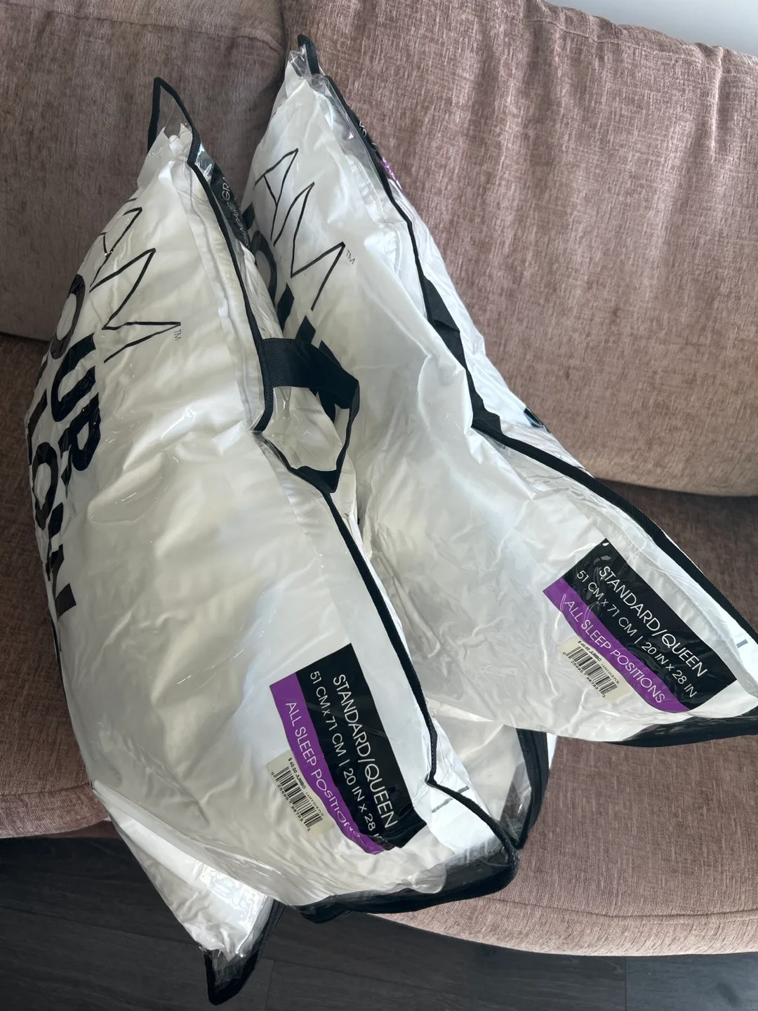 2x I AM YOUR PILLOW All Sleep Positions Pillows - Standard/Queen thumbnail