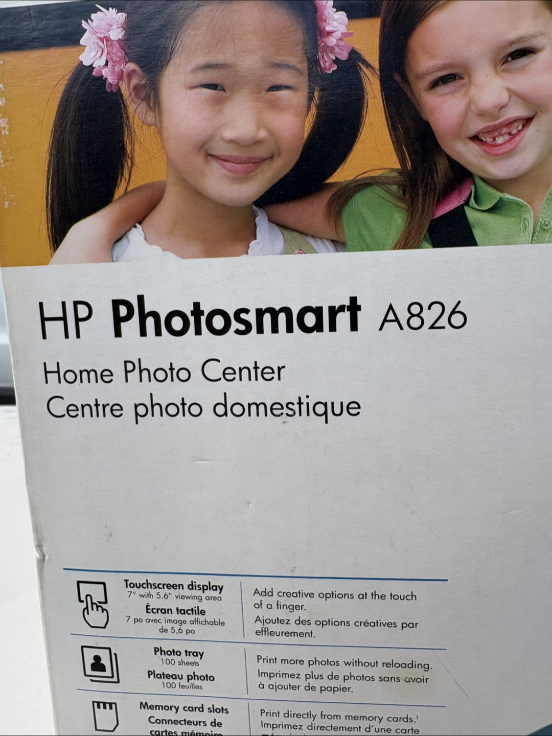 HP Photosmart A826 Home Photo Center - photo 2