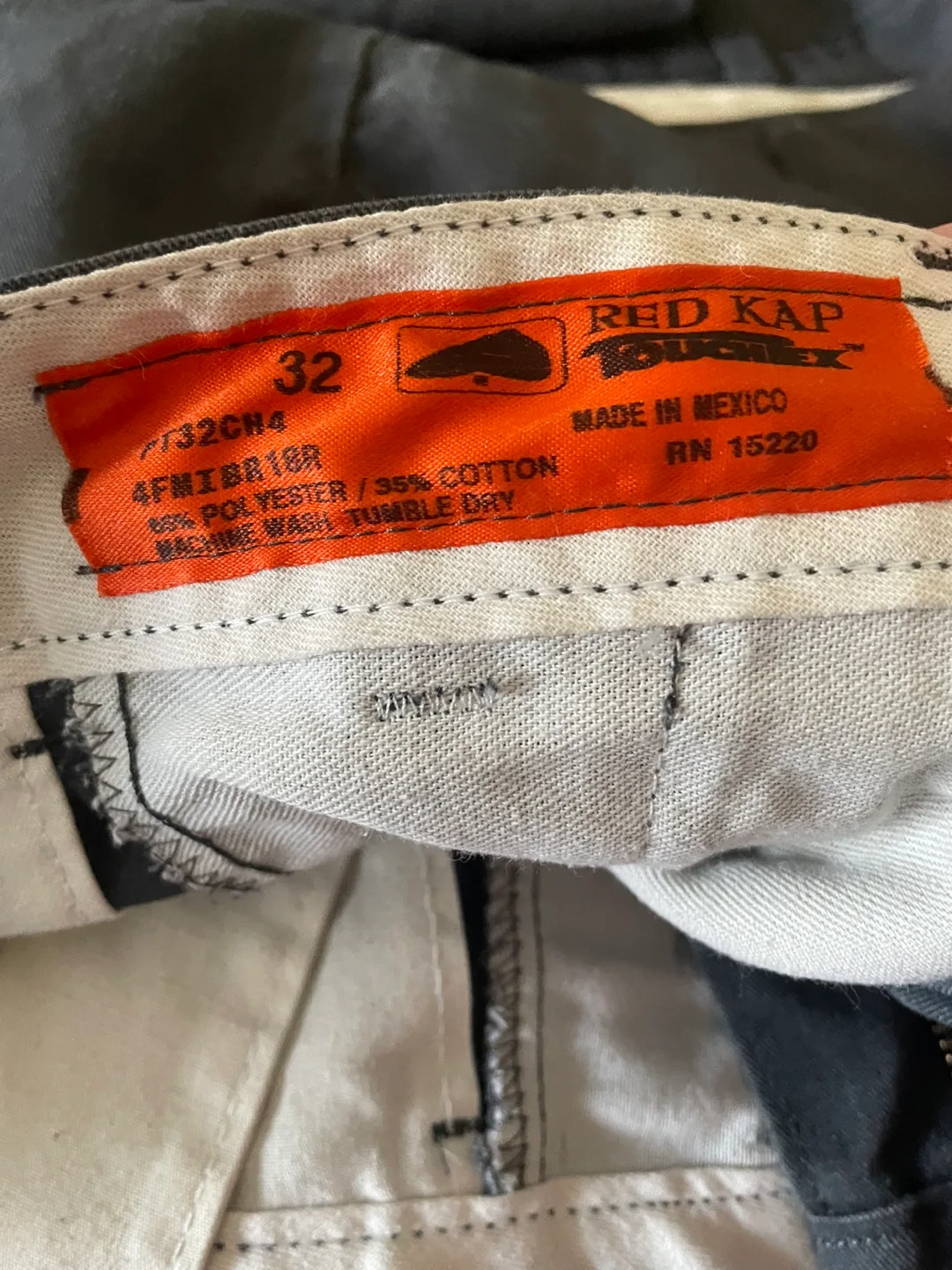 #freecycle Men's Red Kap Industries Work Trousers - Size 32 thumbnail