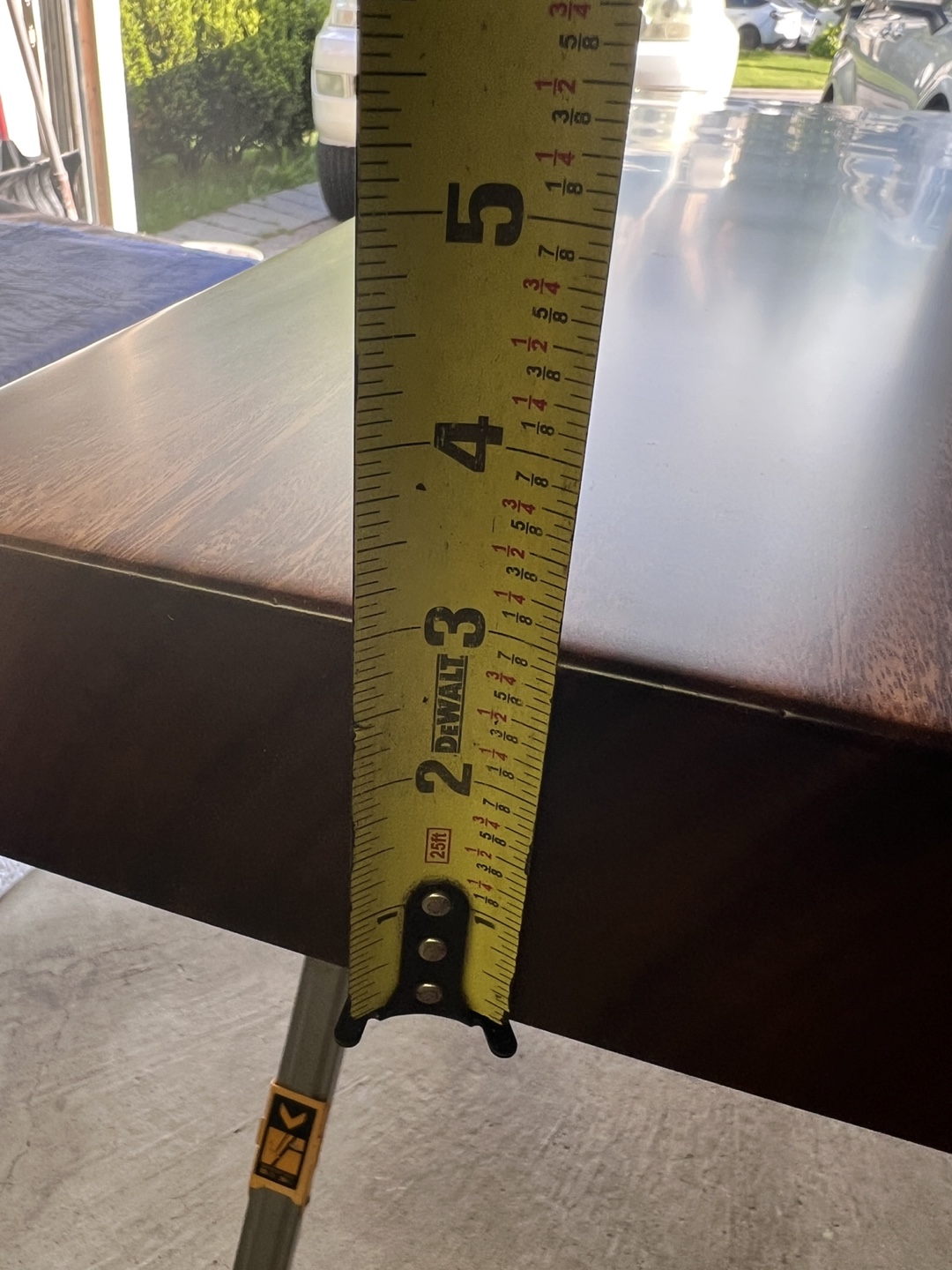 Live Edge Wood Slab Table - custom - photo 5