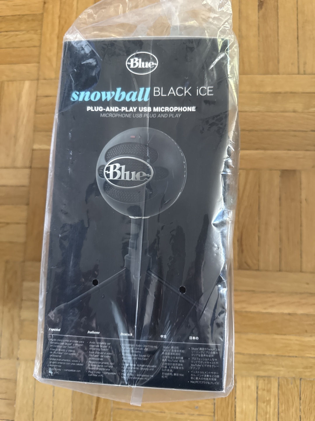 Blue Snowball Black Ice USB Microphone - New in Box - photo 3