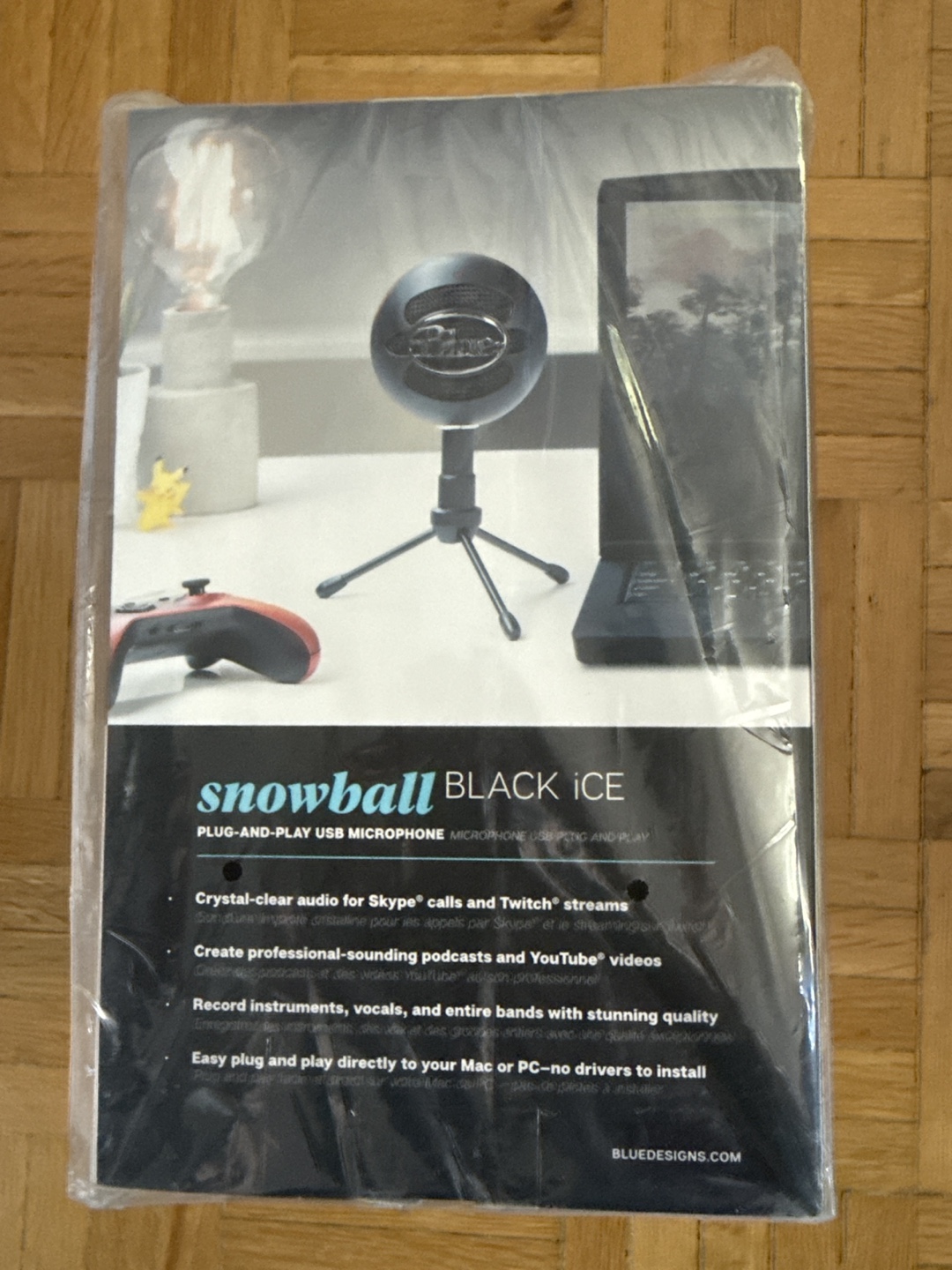 Blue Snowball Black Ice USB Microphone - New in Box - photo 2