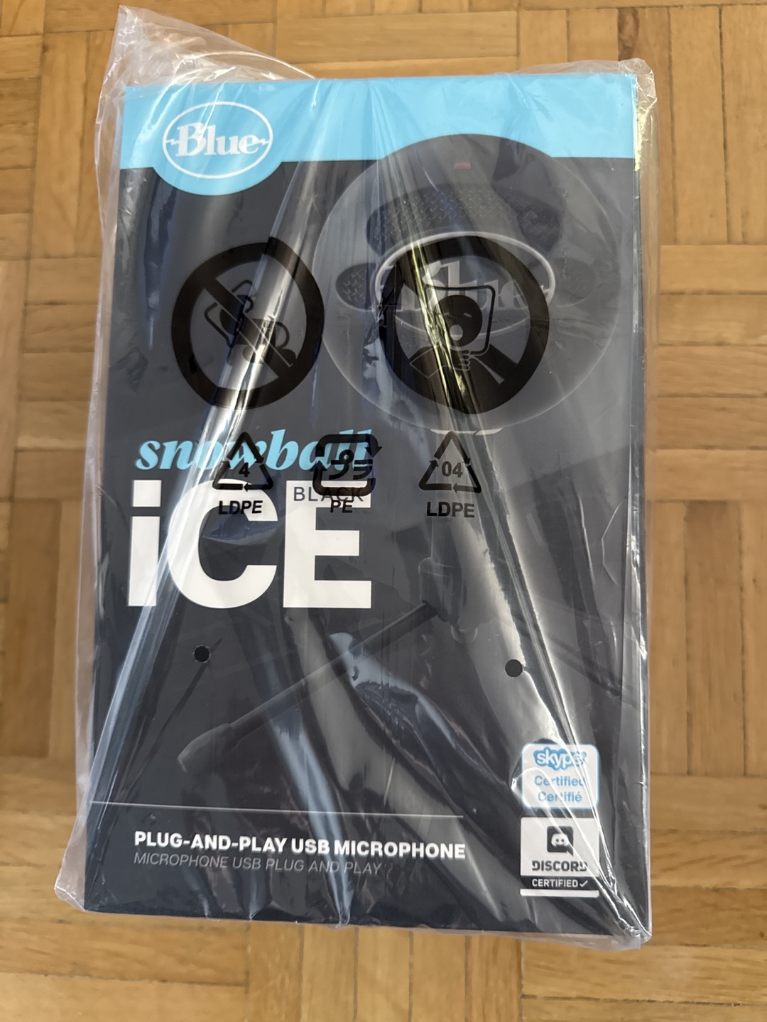 Blue Snowball Black Ice USB Microphone - New in Box
