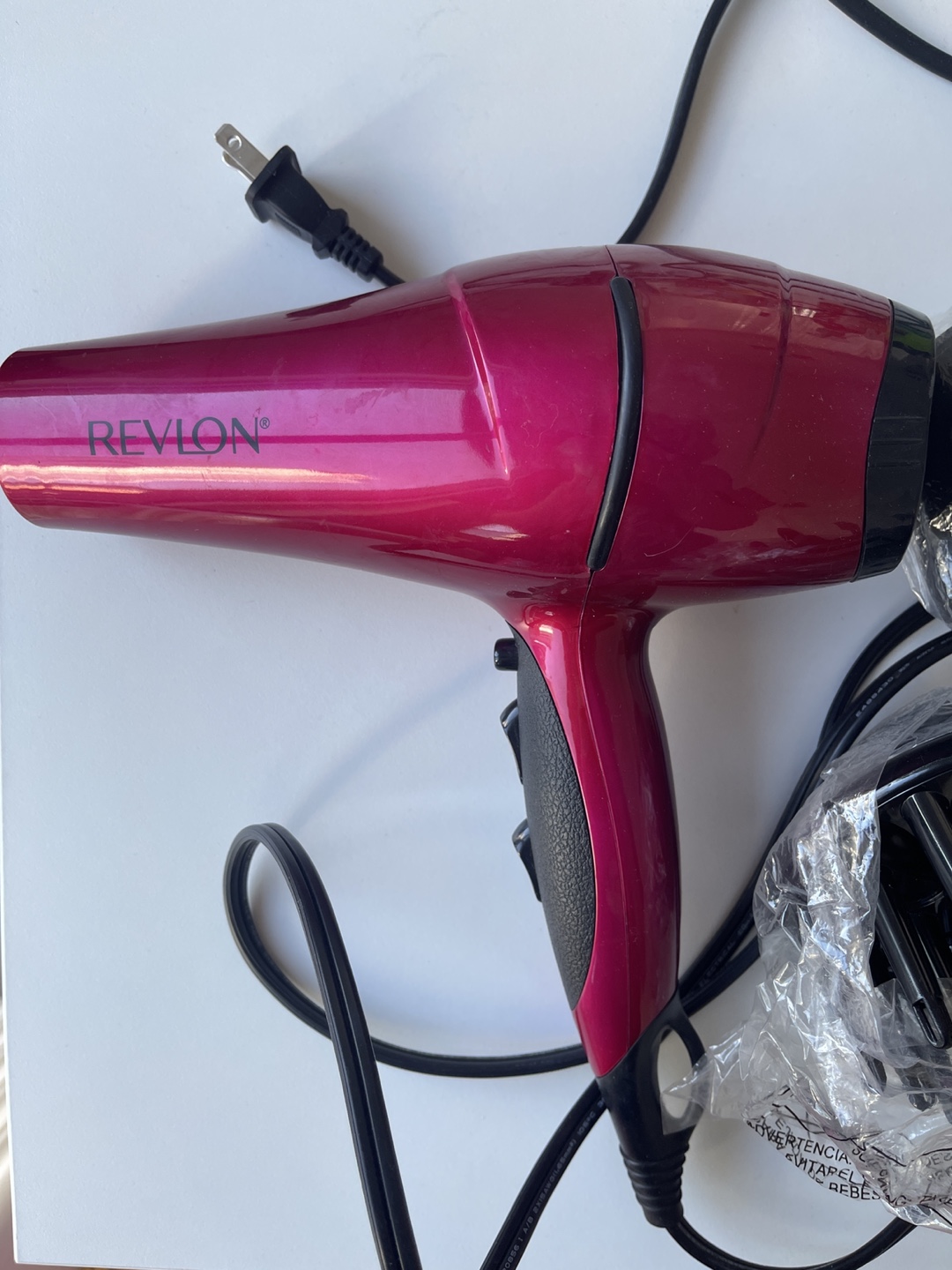 Revlon Hair Dryer with Concentrator and Diffuser