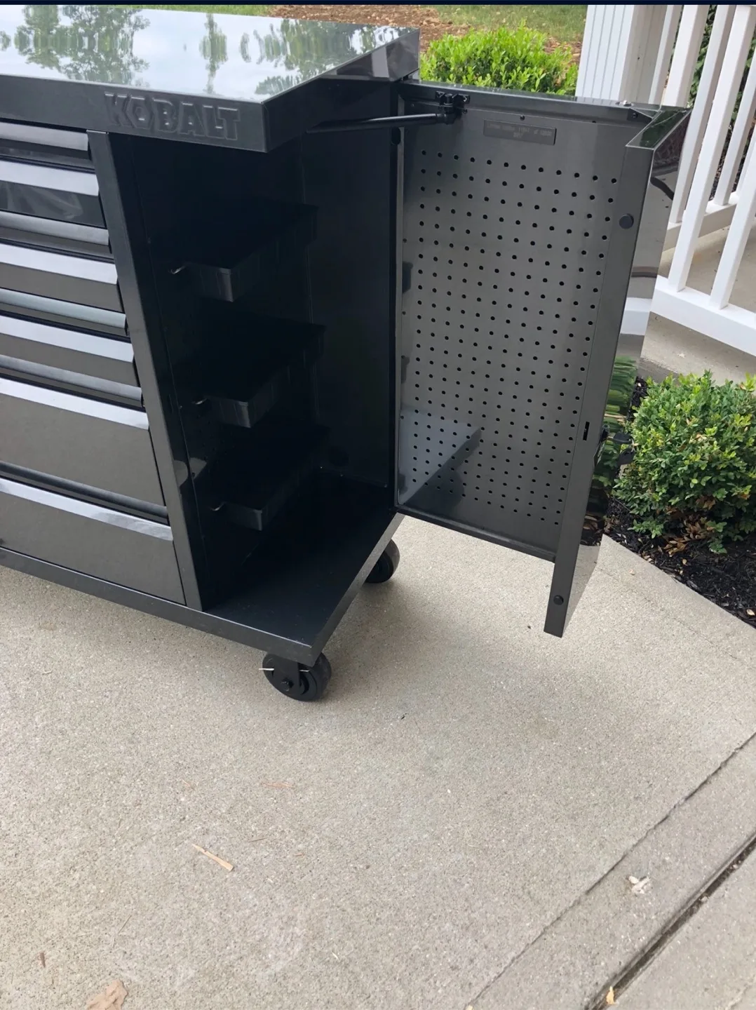 Kobalt 5-Drawer Roller Cabinet - Black image indicator(10)