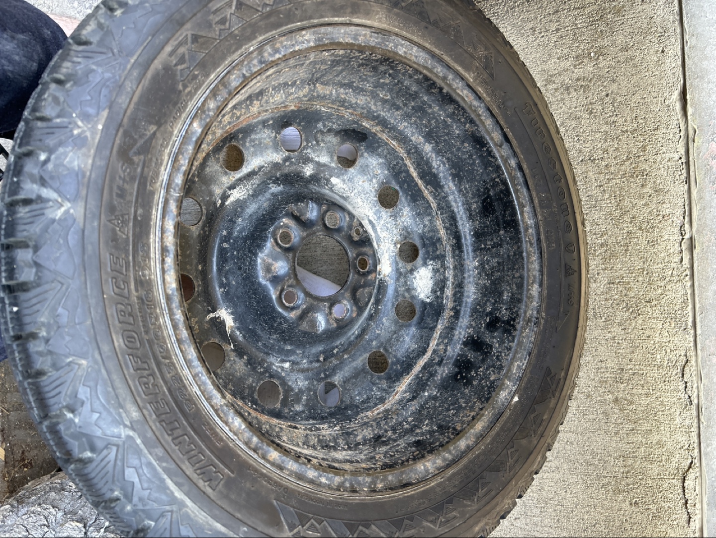 2 Used Winter Tires on Steel Rim. AMAZING TREAD! - photo 3