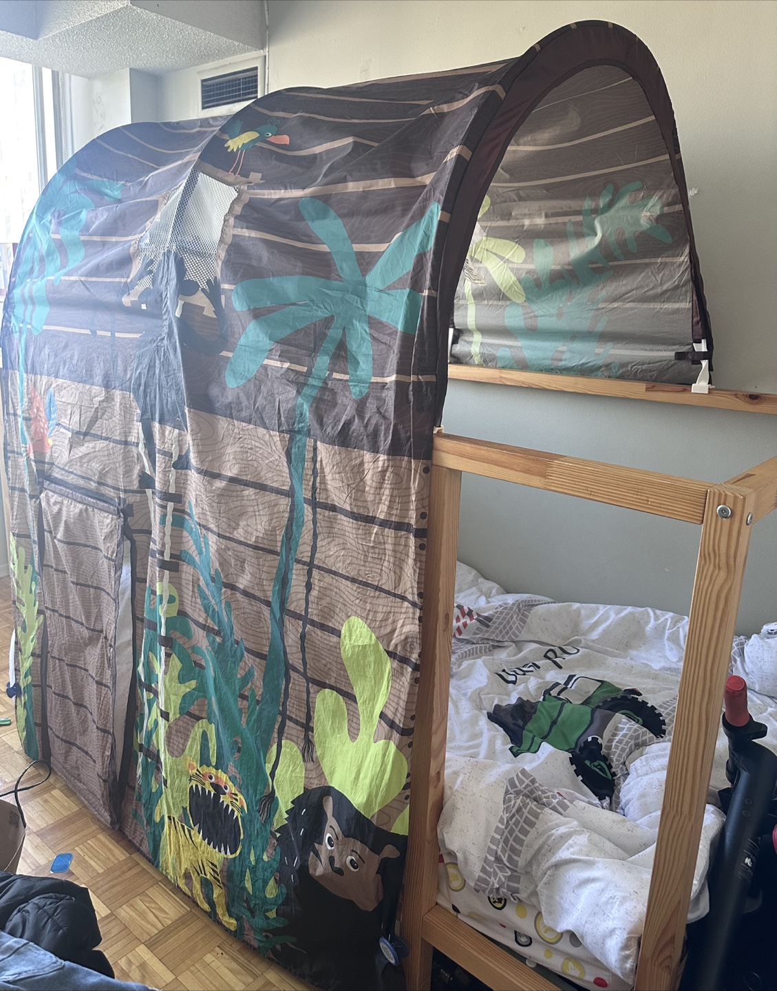 IKEA Kura Bed with Play Tunnel - photo 2