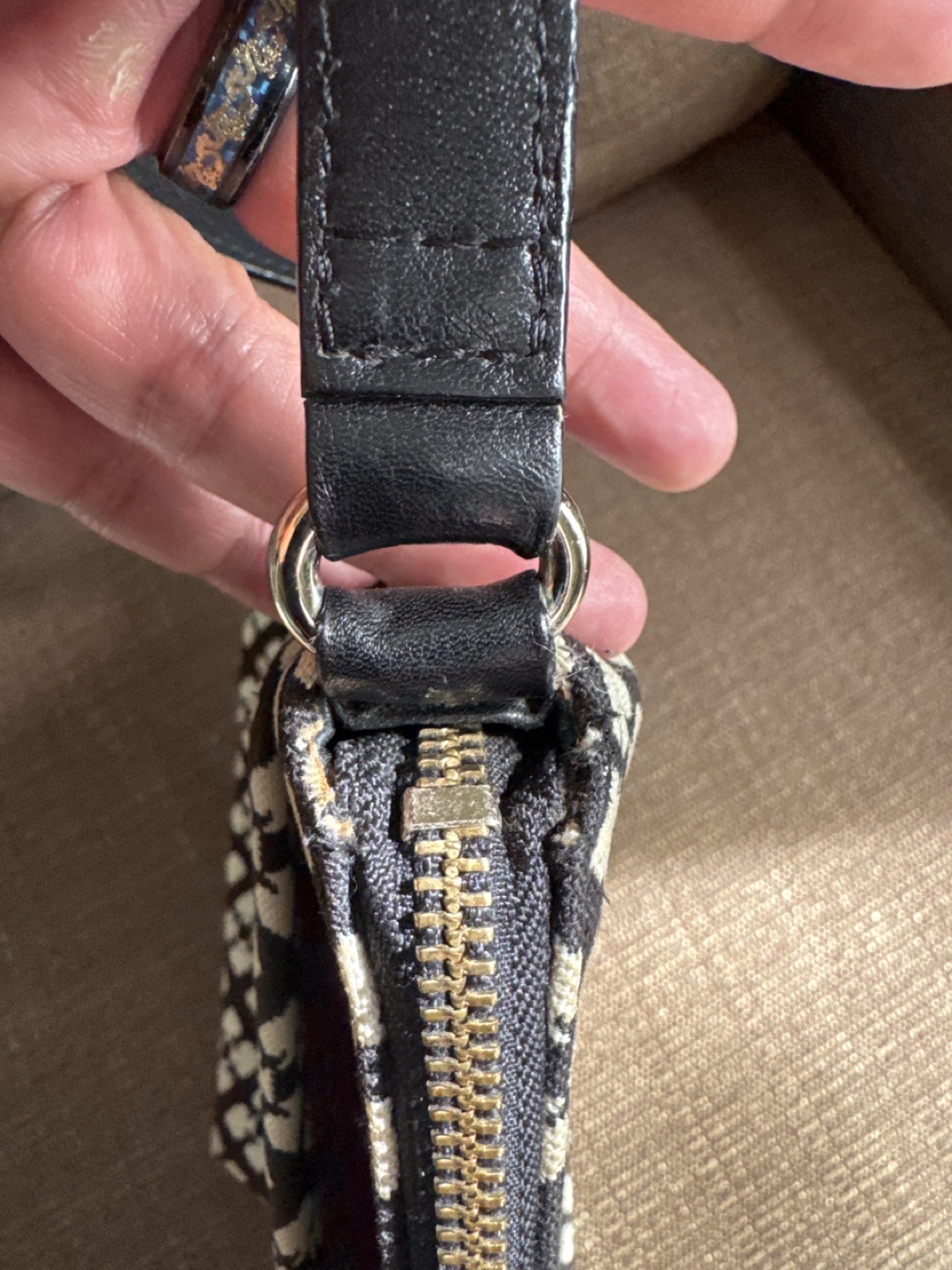 Kate Spade New York Black and White Crossbody Bag - photo 4