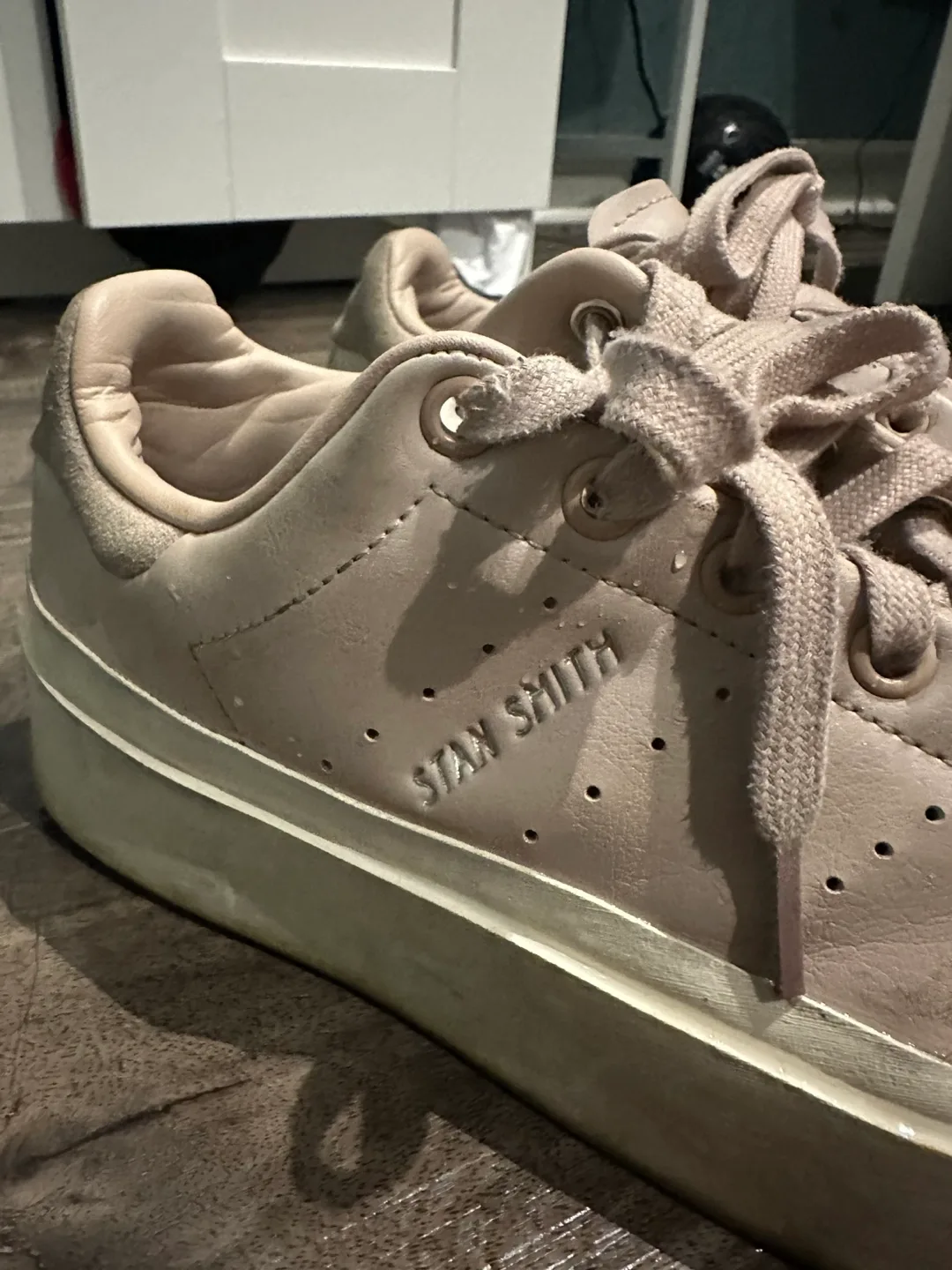 Adidas Stan Smith Platform Sneakers - Women's Size 7 thumbnail