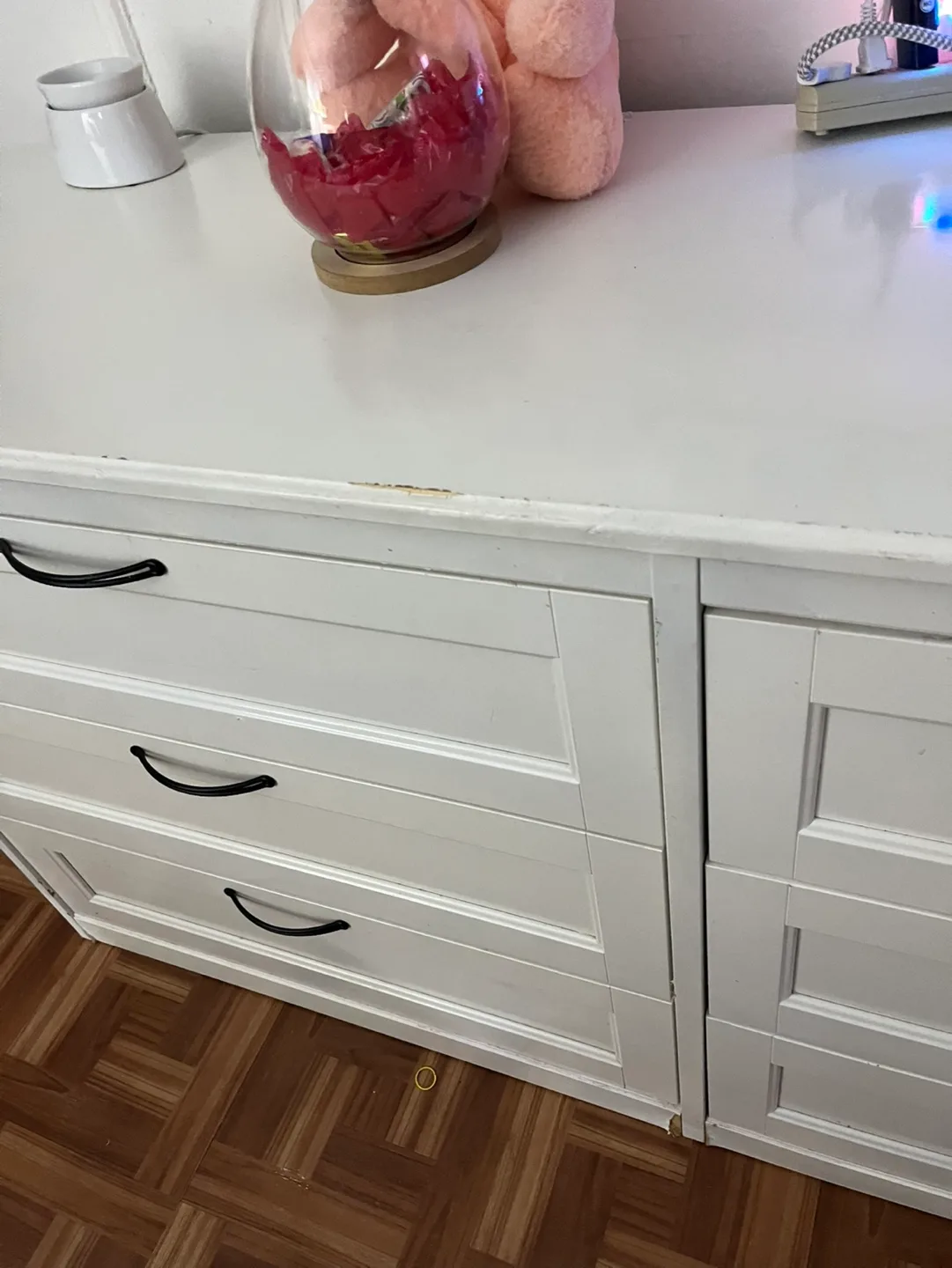 IKEA Hemnes 8-Drawer Dresser White image indicator(3)