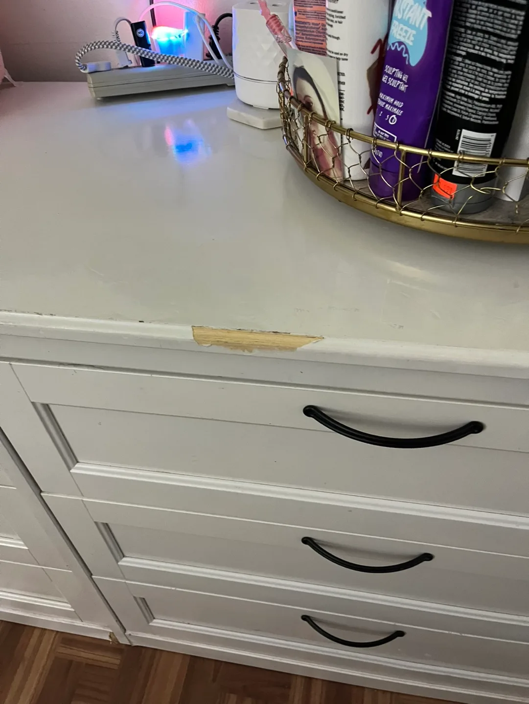 IKEA Hemnes 8-Drawer Dresser White image indicator(2)