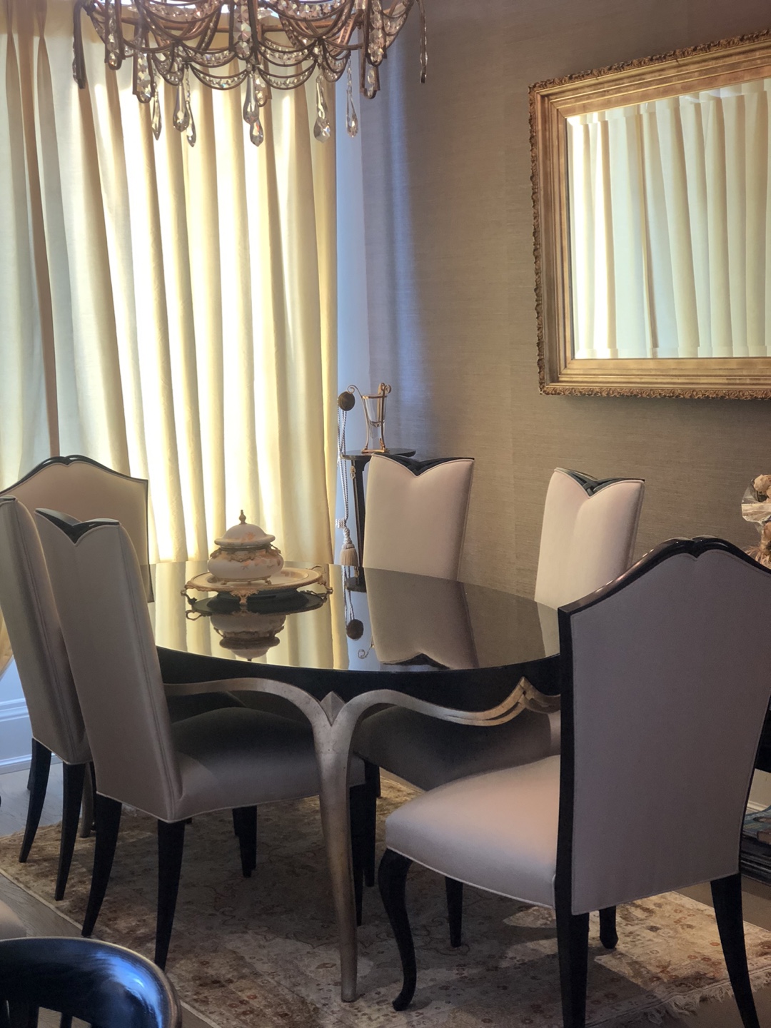 Christopher’s guy Oval Dining Table set  made in Italy - photo 4