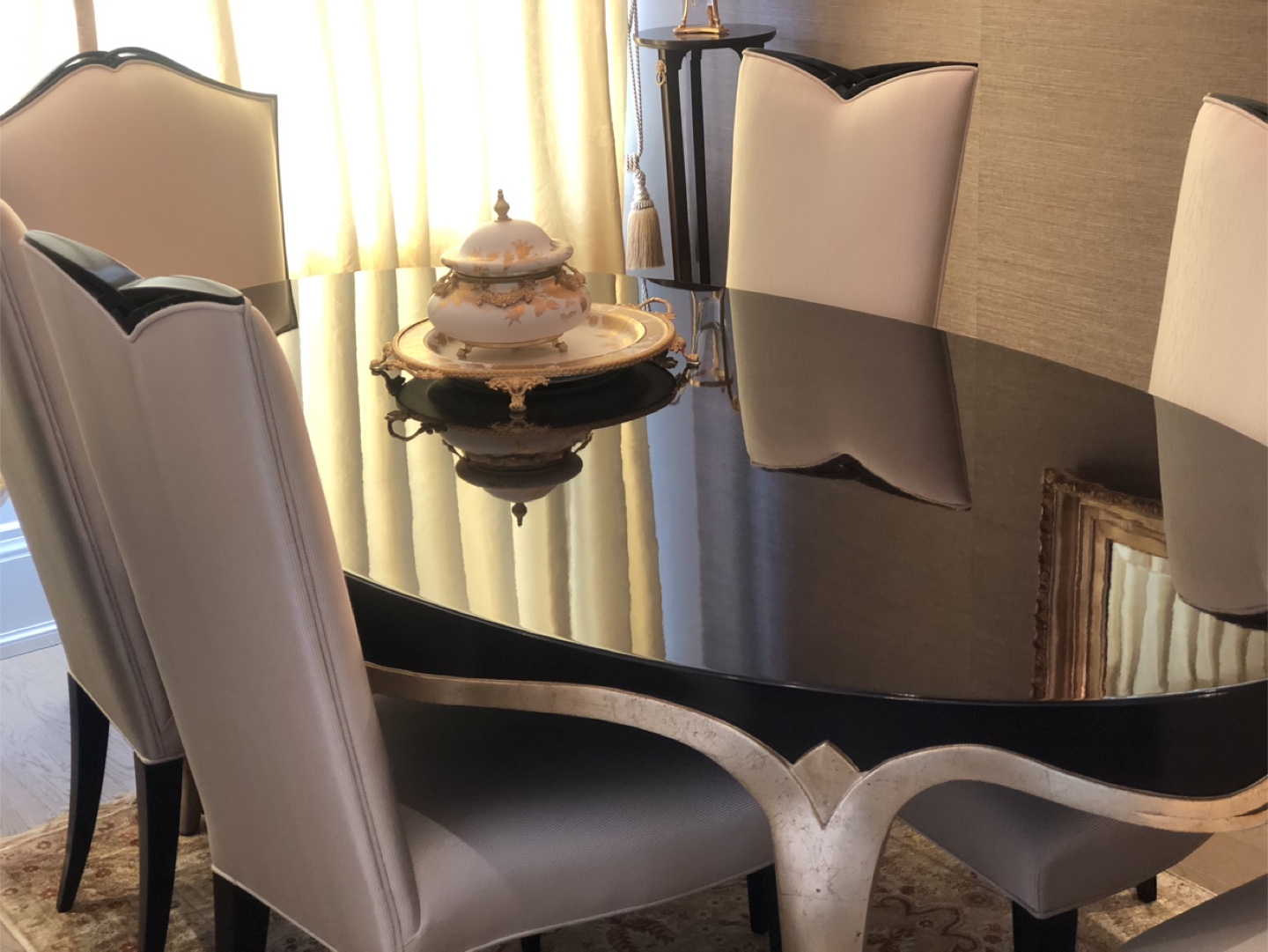 Christopher’s guy Oval Dining Table set  made in Italy - photo 2