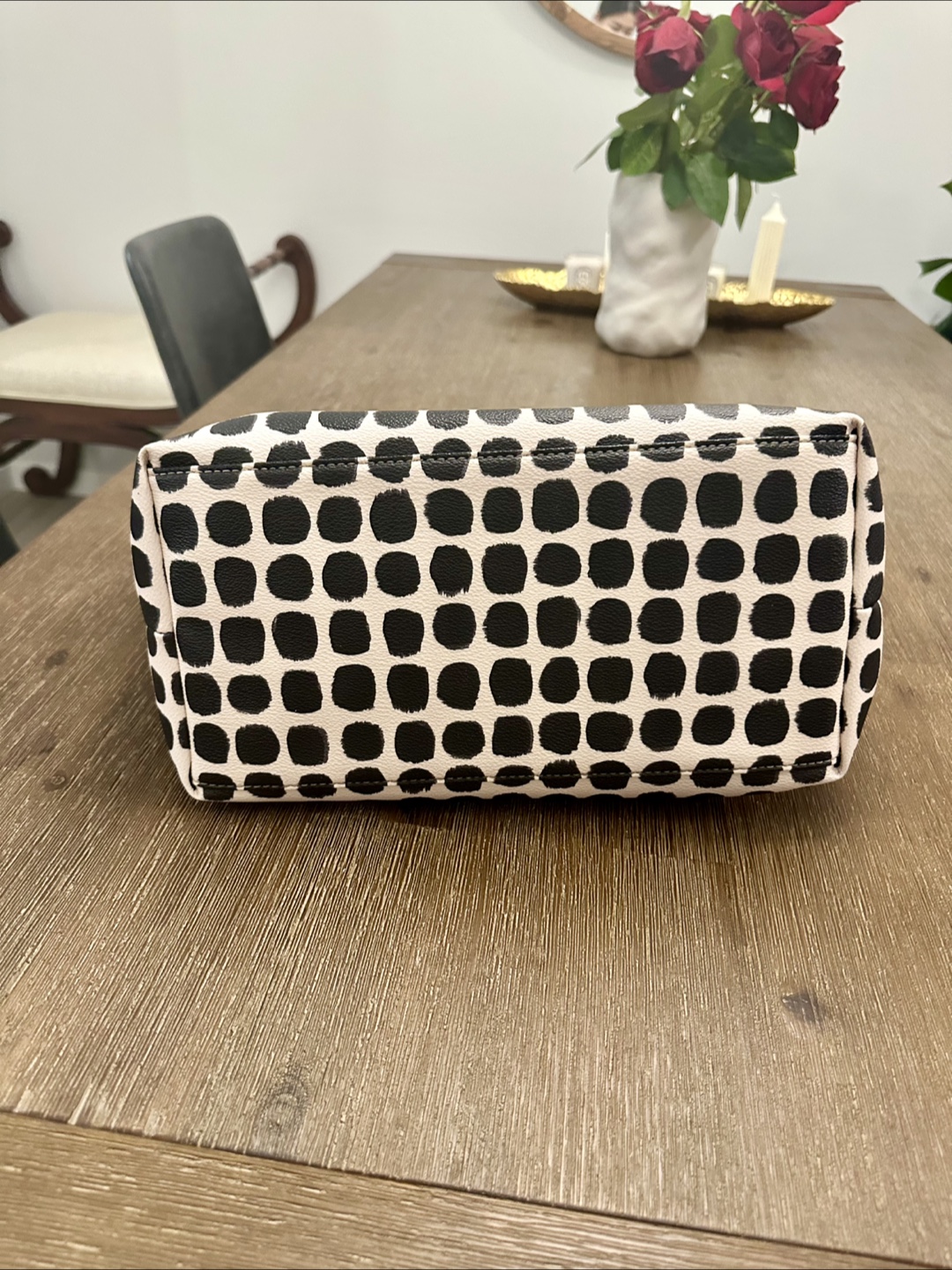 Kate Spade Tote Hawthorne Lane Ryan Black Cream Tote - photo 5