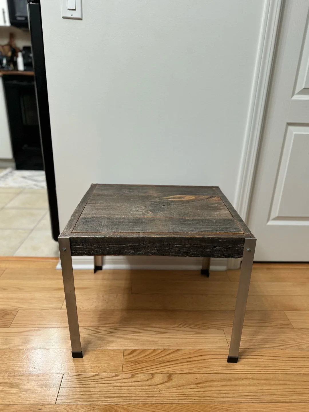 Rustic Wood and Metal Coffee Table image indicator(6)