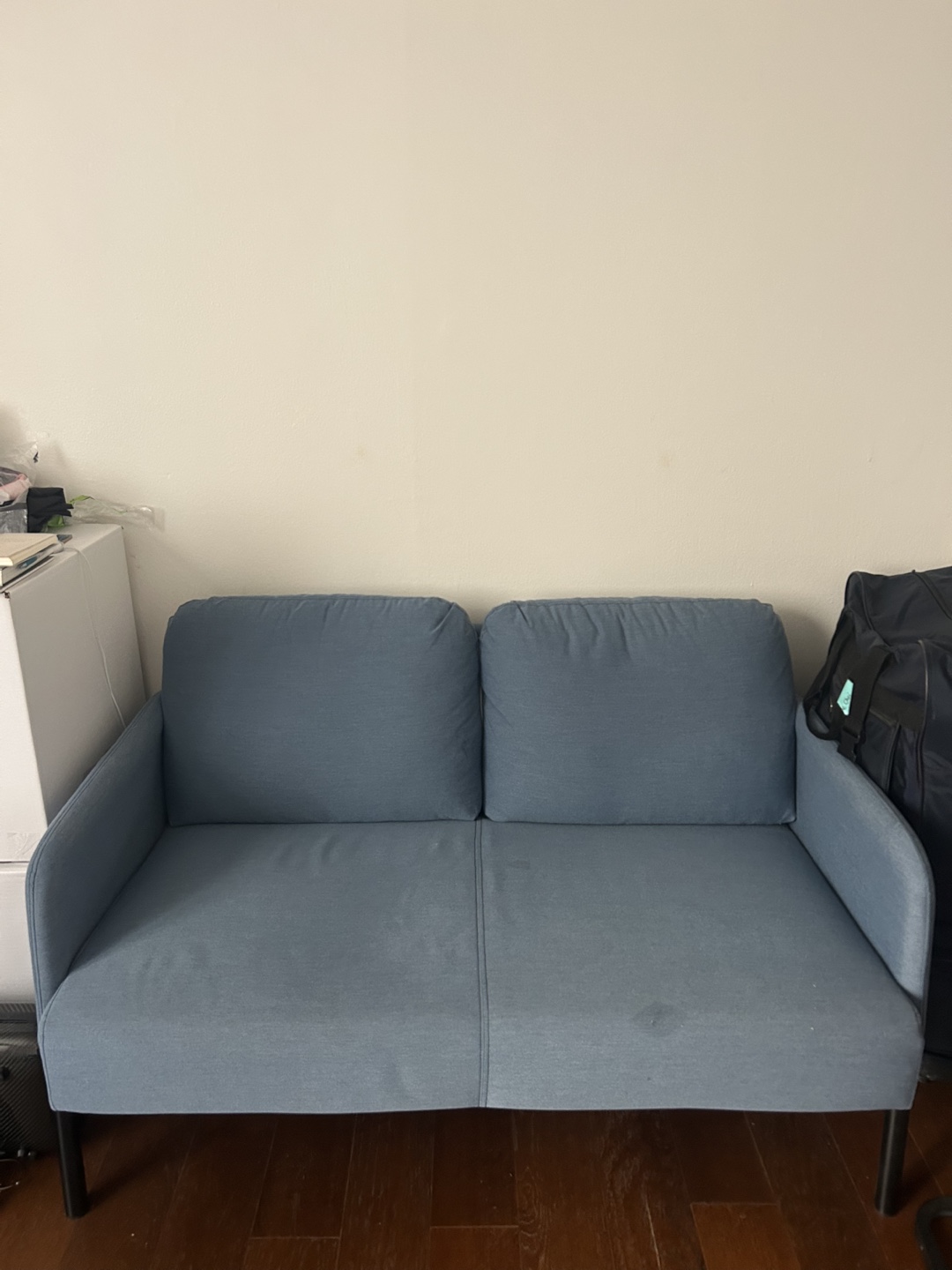 IKEA GLOSTAD Loveseat - Knisa Medium Blue - photo 5