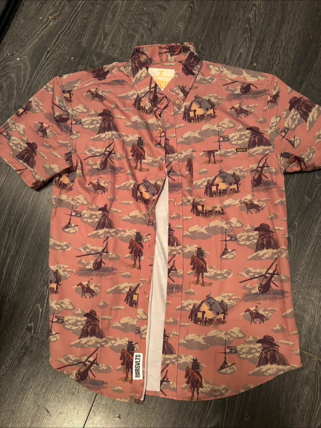 Yellowstone Rsvlts Large Button-Up Shirt thumbnail