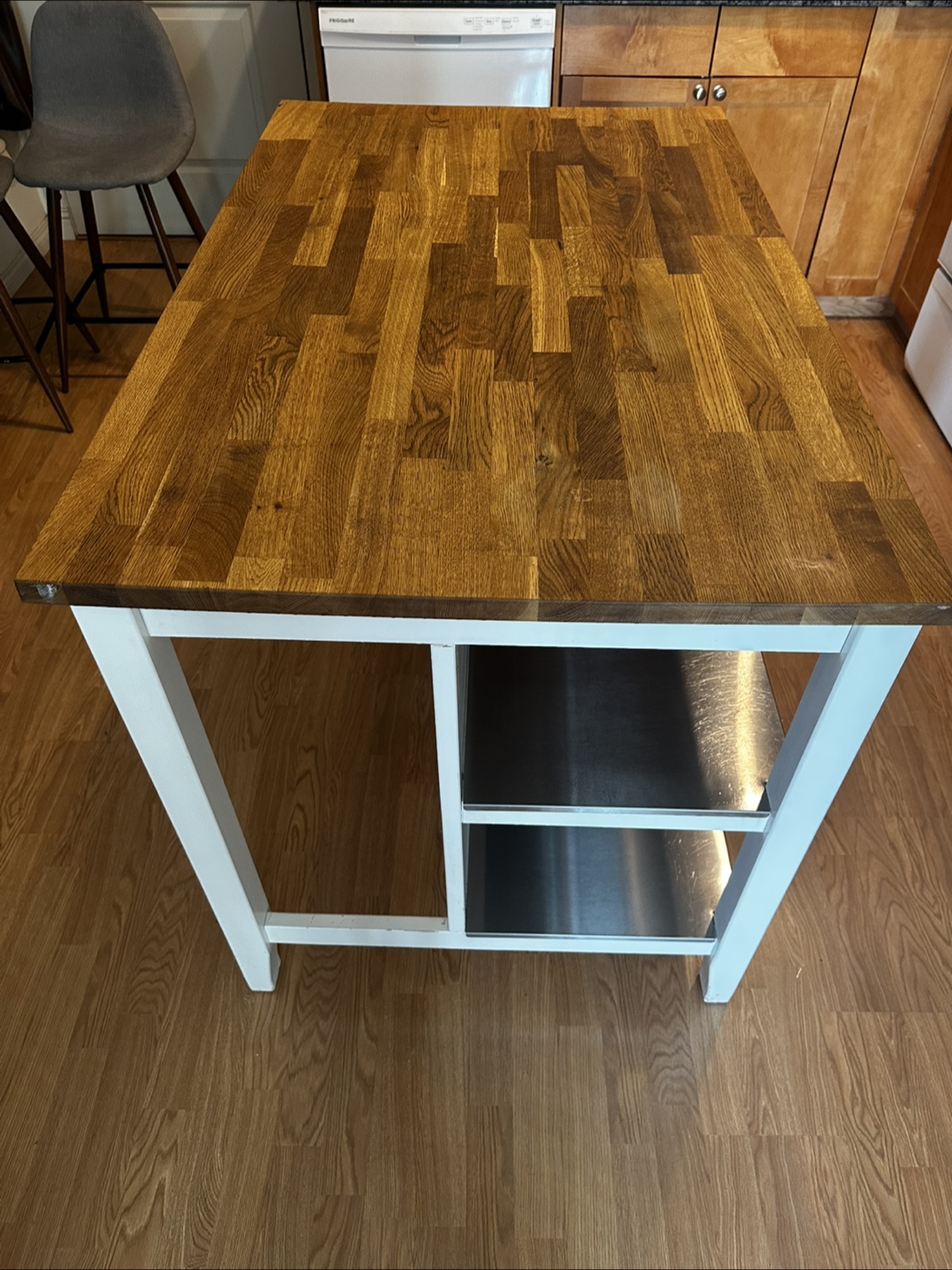 Kitchen Island with Butcher Block Top - photo 3