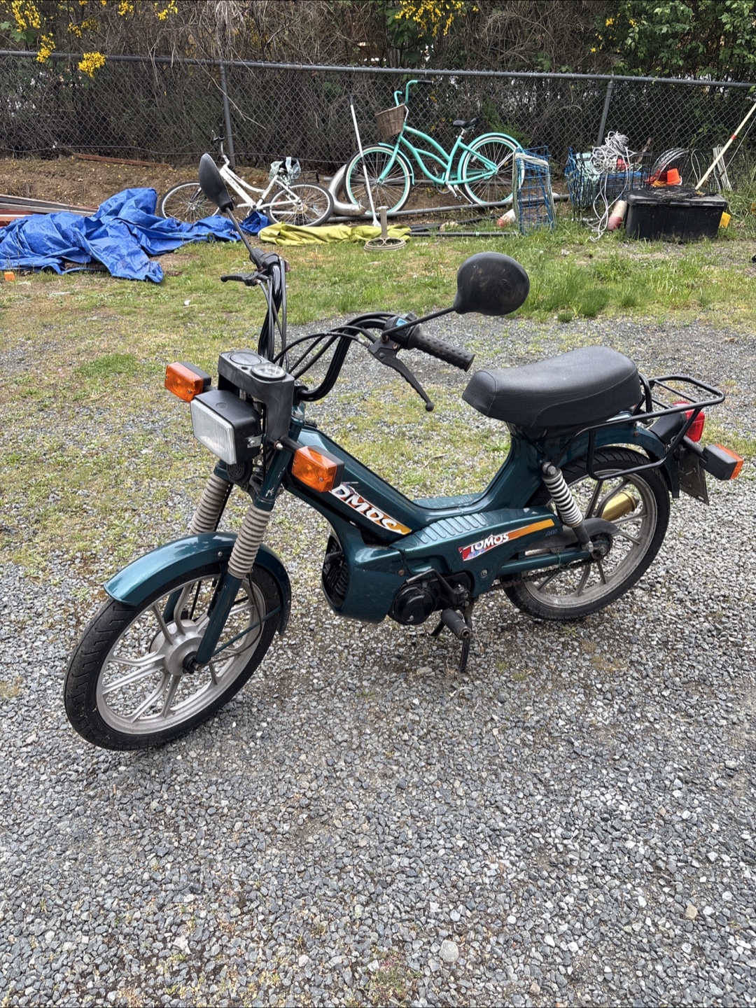 Vintage Tomos Moped -