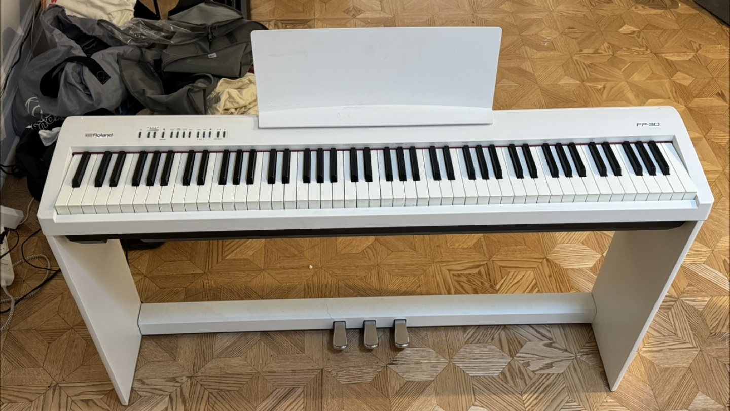 Roland FP-30 Digital Piano - White