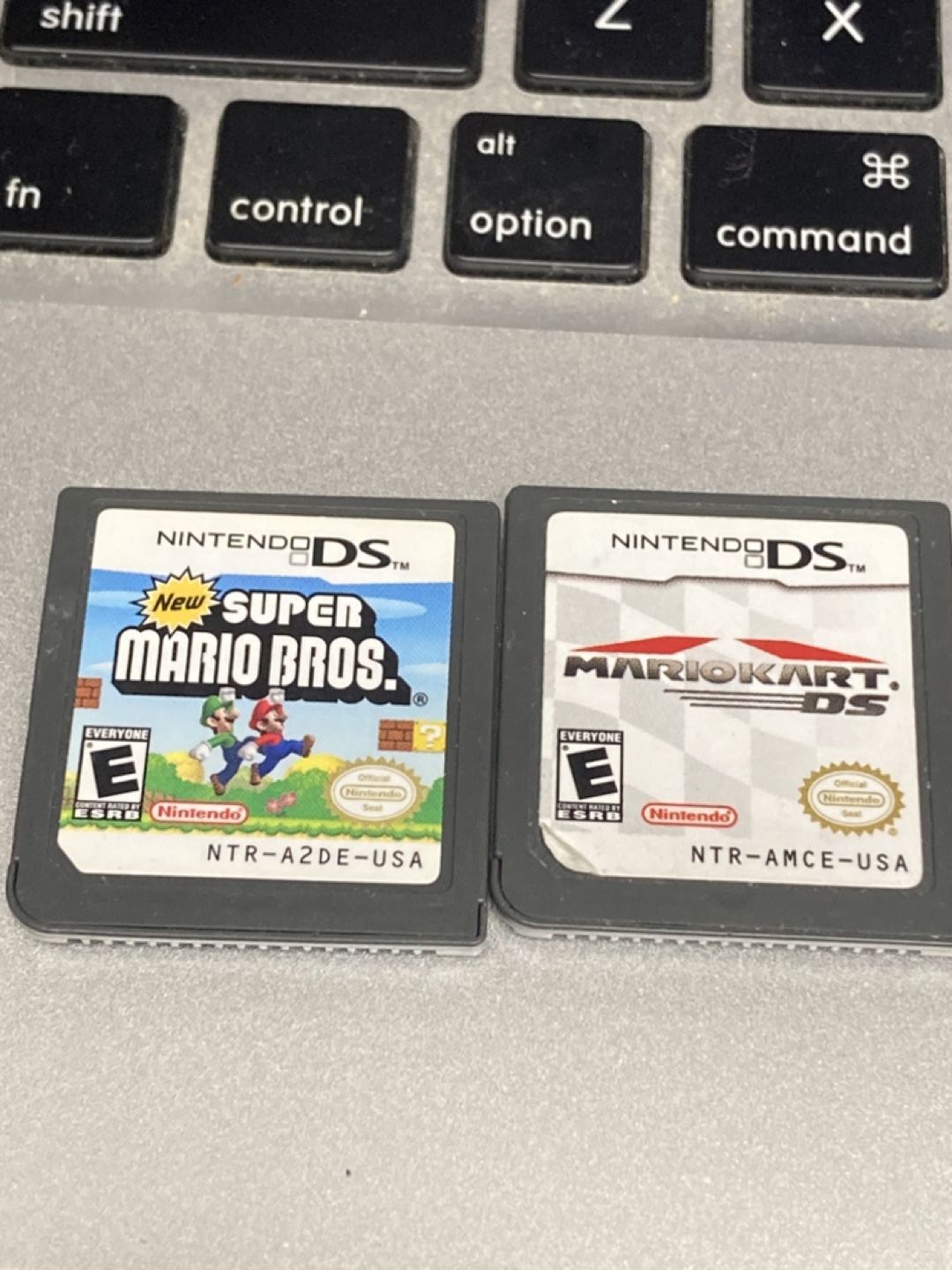 Nintendo DS Games - New Super Mario Bros. & Mario Kart DS