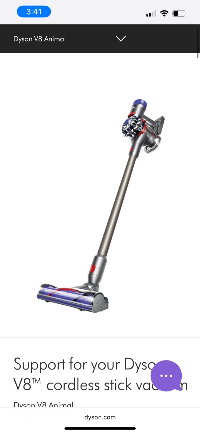 Dyson V8 Animal Cordless Stick Vacuum