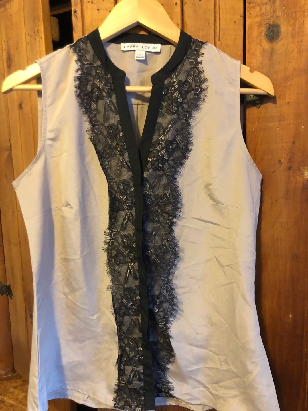 Larry Levine sleeveless blouse thumbnail