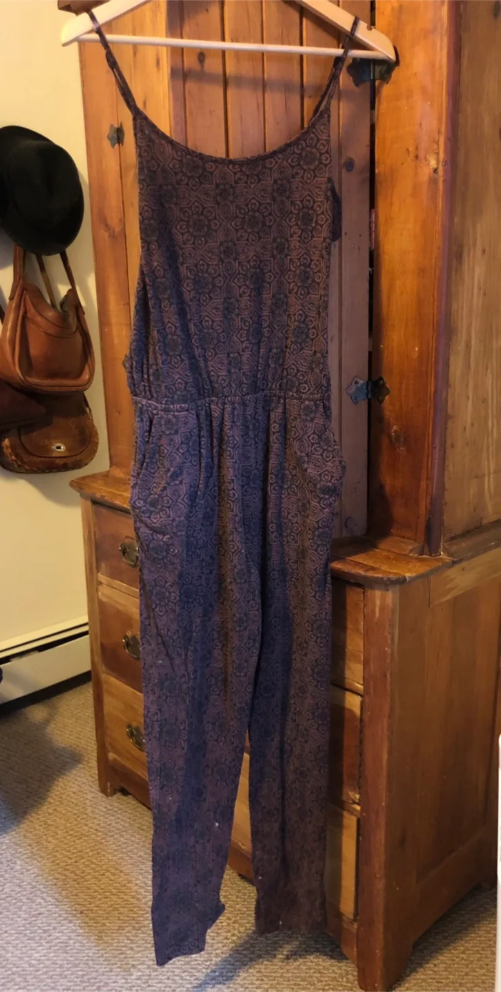 Brown and Black Printed Jumpsuit thumbnail