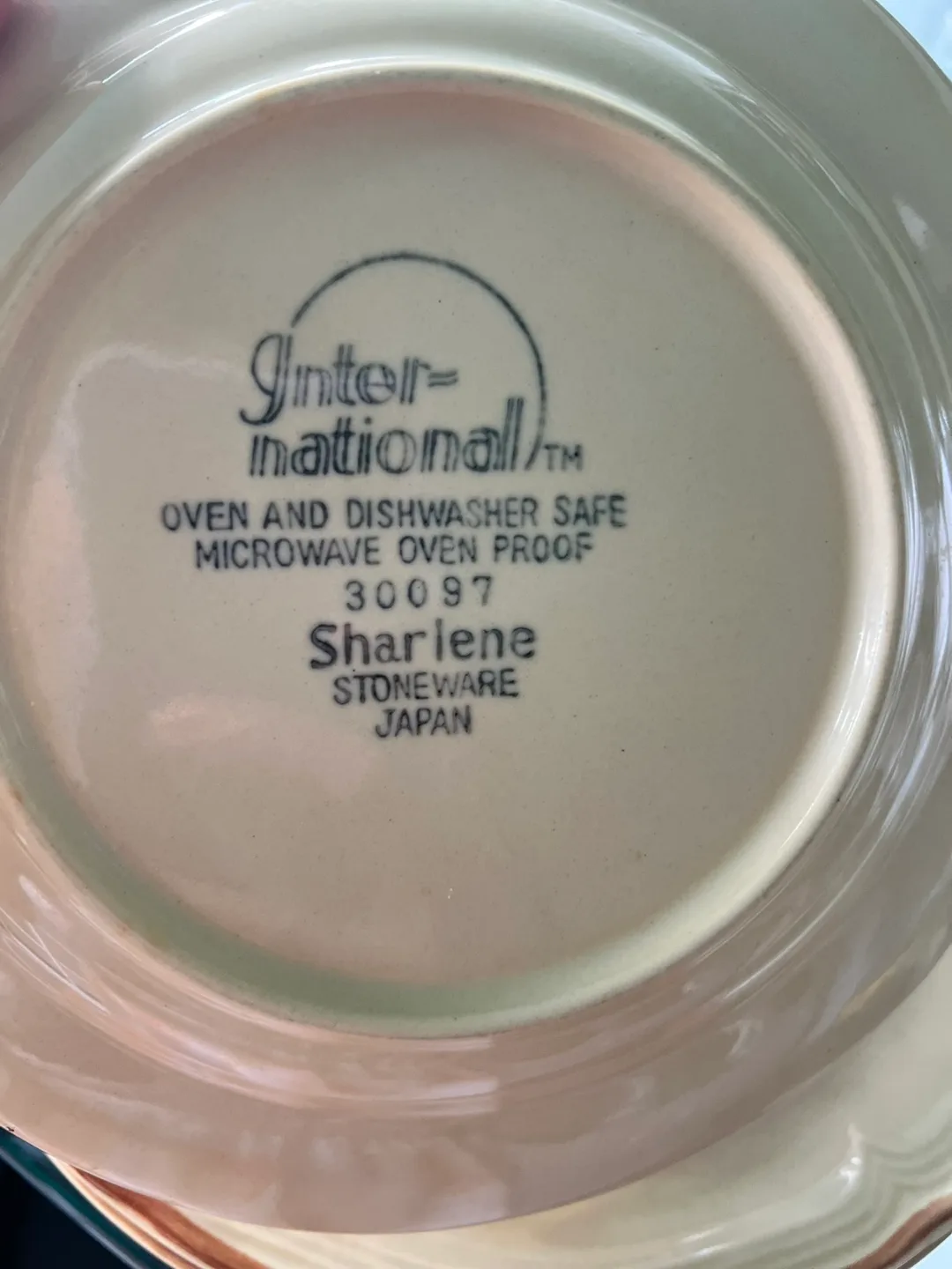 Vintage International Charlene Stoneware Dinner Plates image indicator(2)