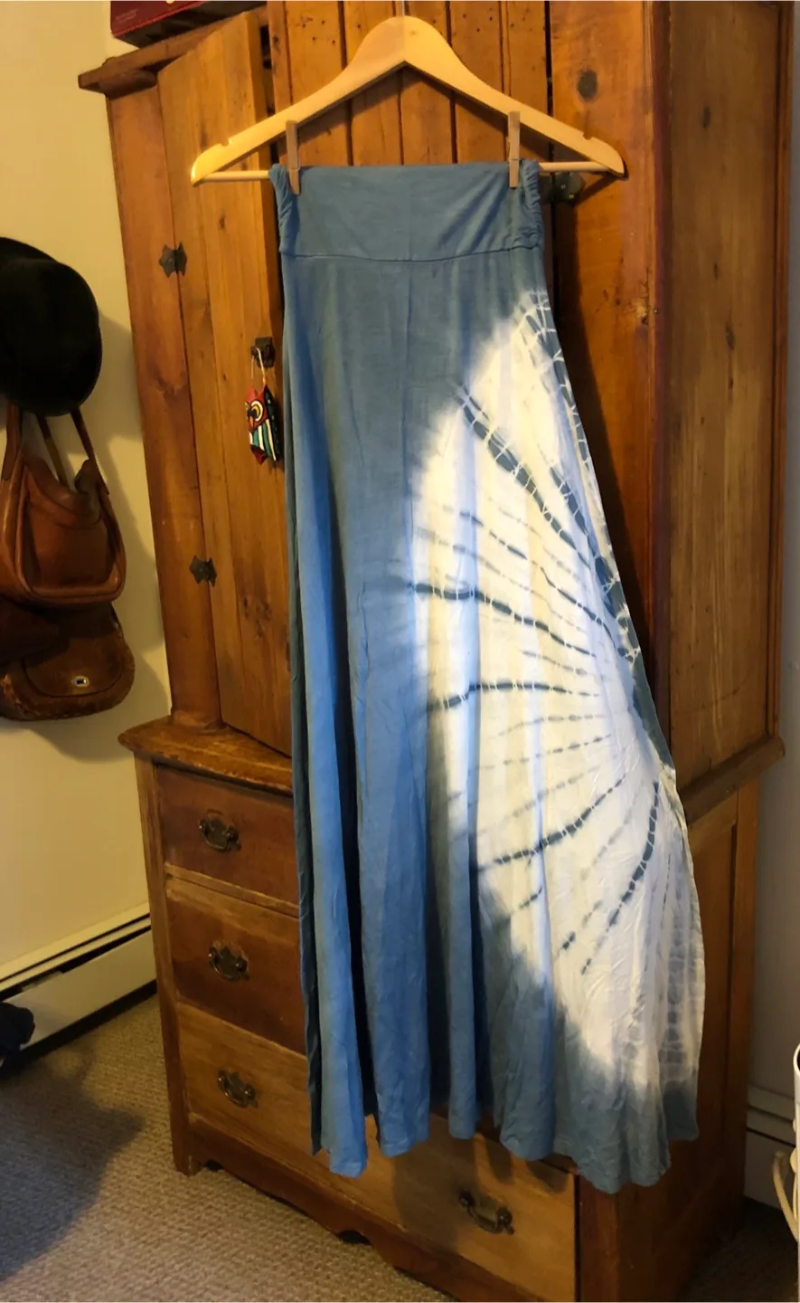 Tie-Dye Maxi Skirt thumbnail