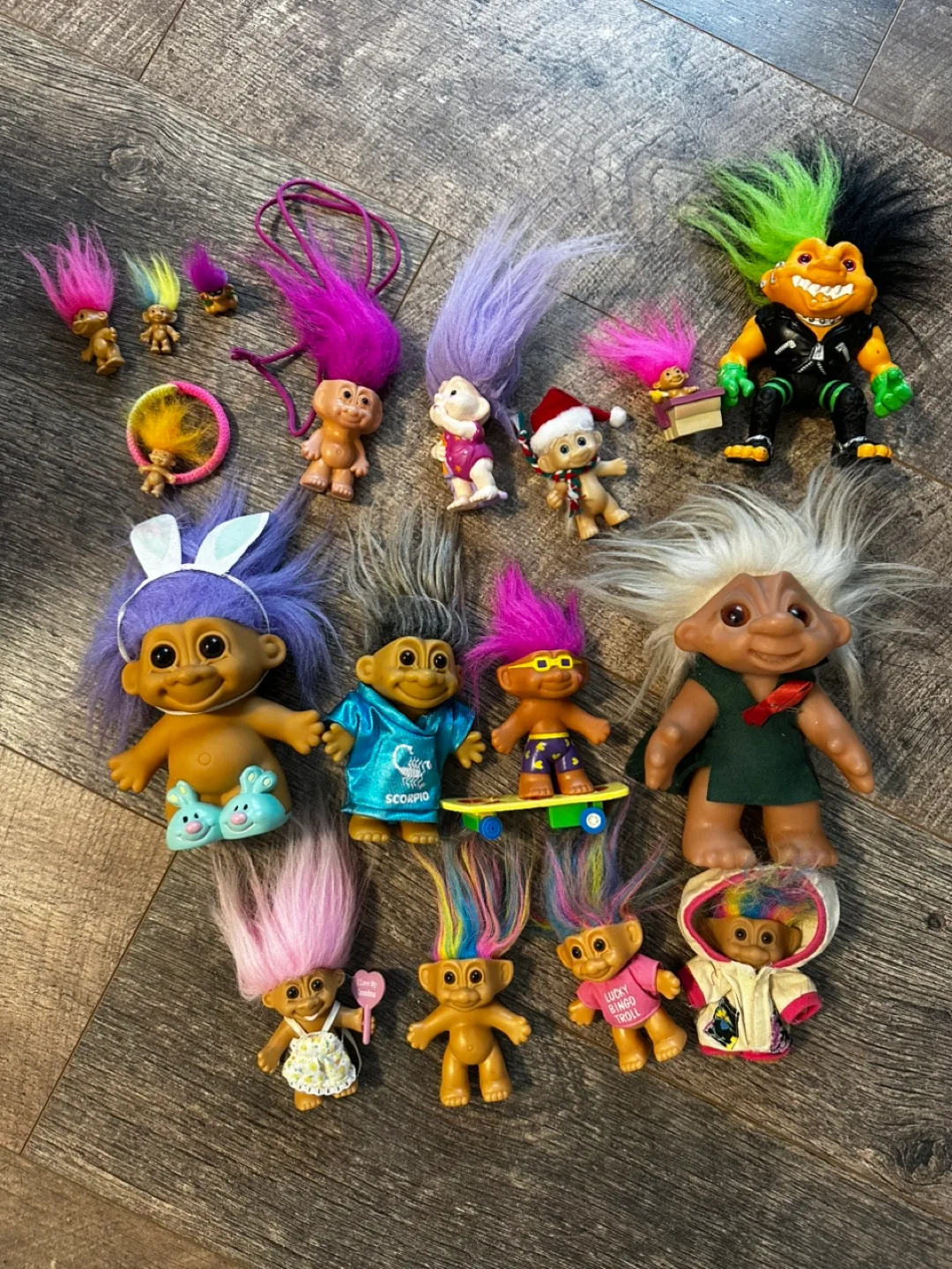 Huge Lot of Vintage Trolls - Collectible Toys thumbnail