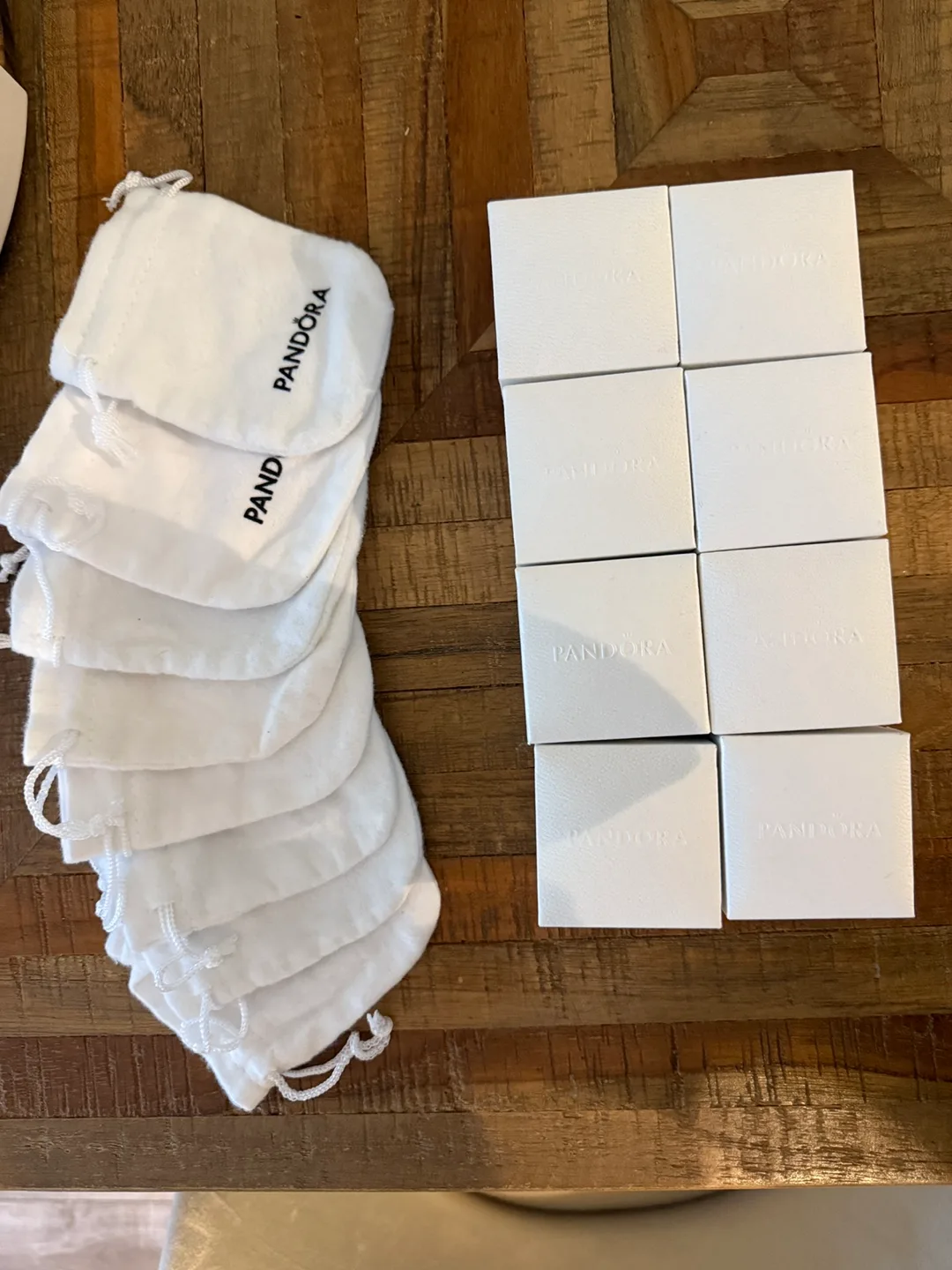 Bulk Lot of Pandora Jewellery Boxes and Pouches thumbnail