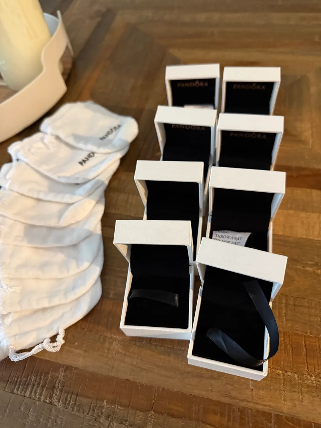 Bulk Lot of Pandora Jewellery Boxes and Pouches image indicator(3)