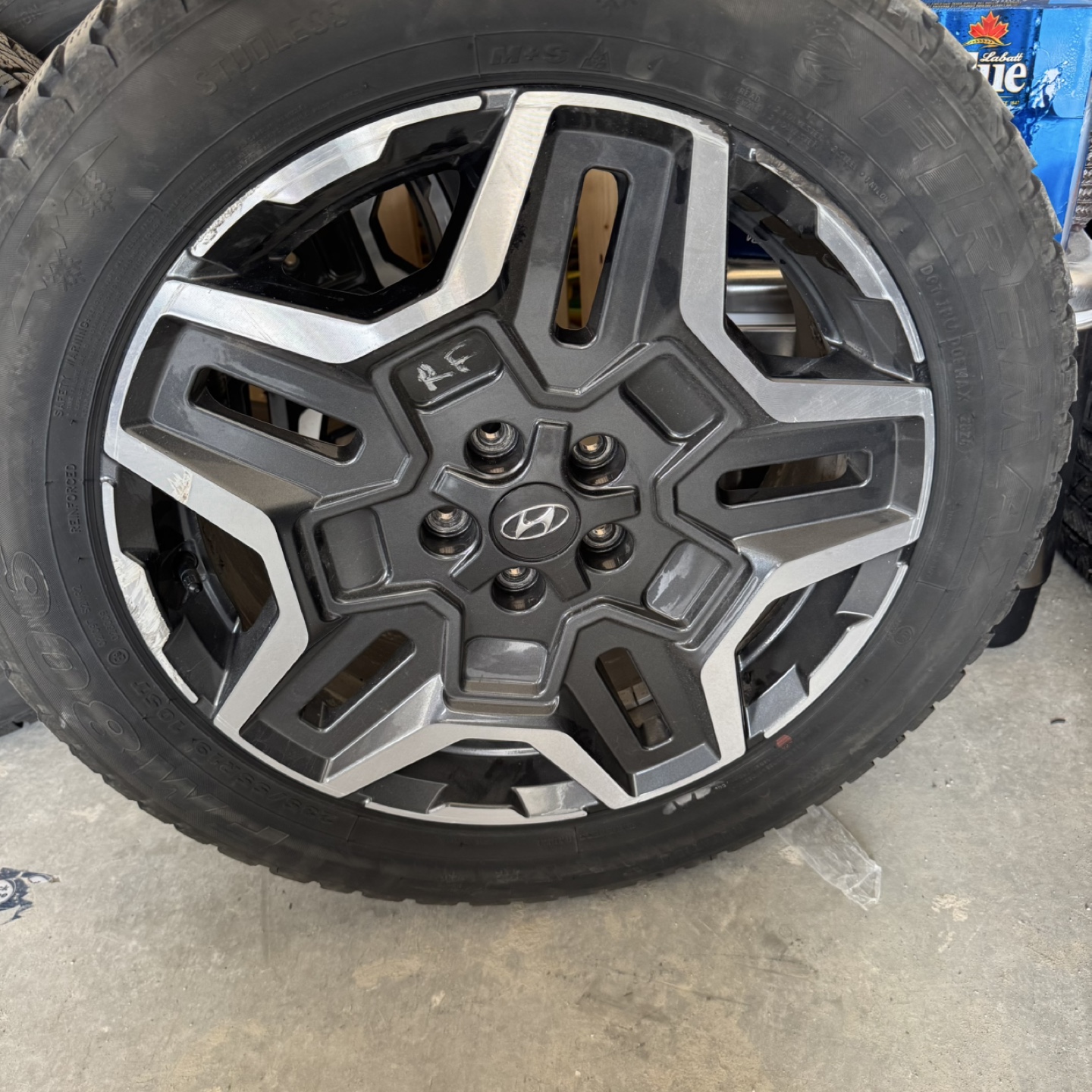 Set of 4 Winter Tires and Rims - photo 3
