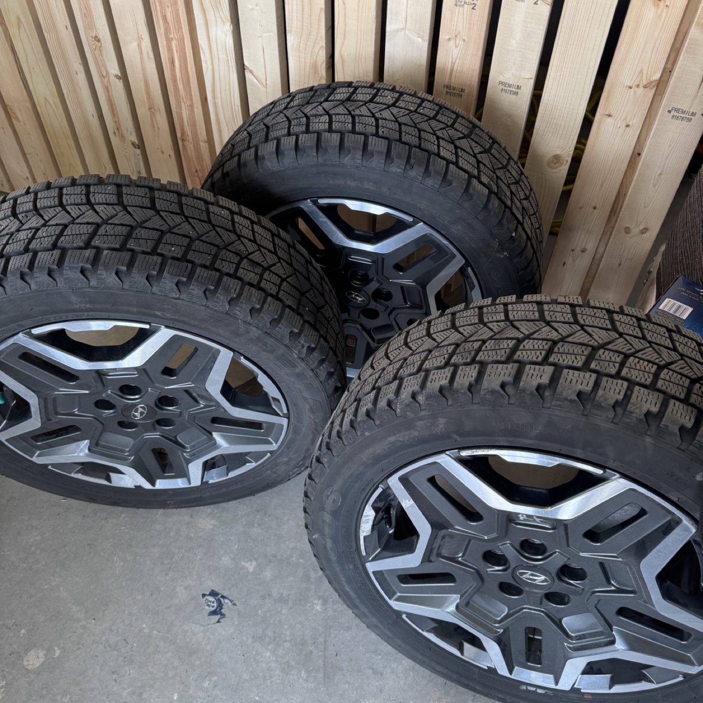 Set of 4 Winter Tires and Rims