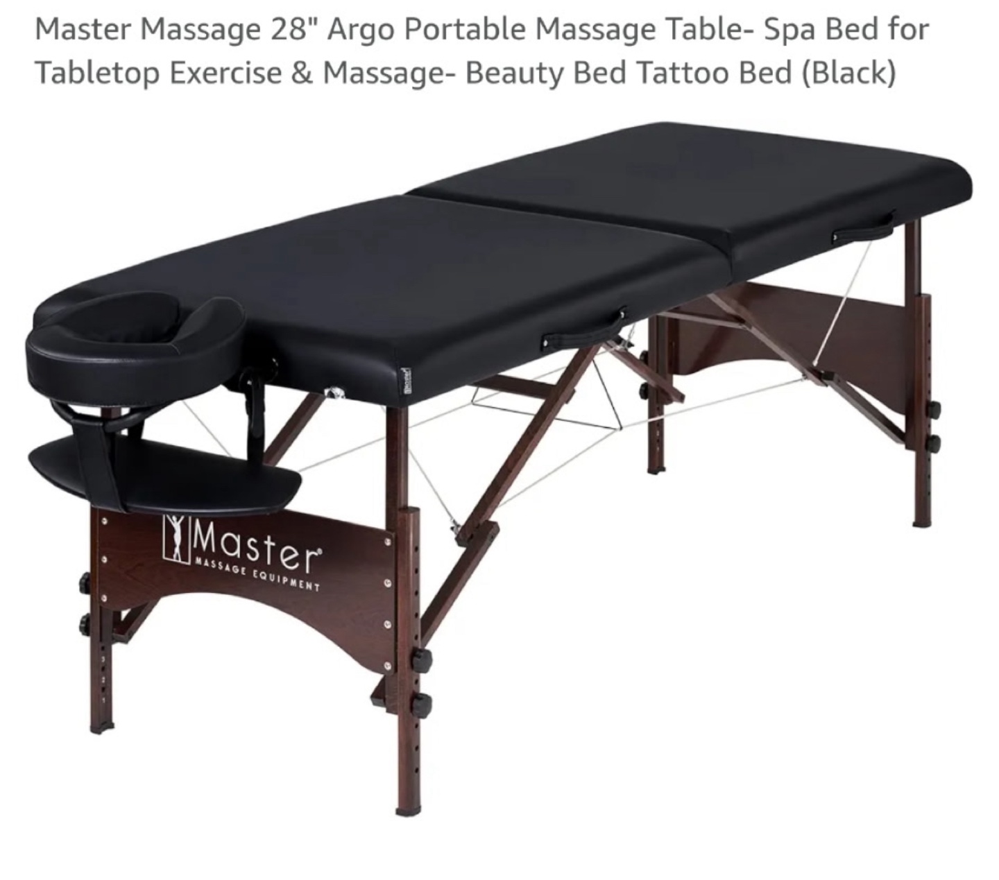 Master Massage 28" Argo Portable Massage Table