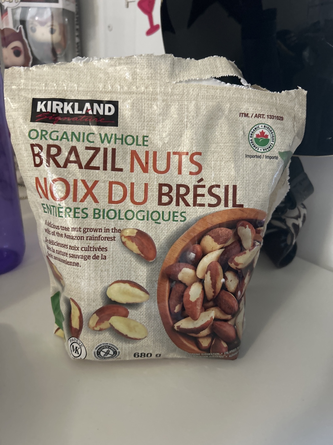 Kirkland Signature Organic Whole Brazil Nuts