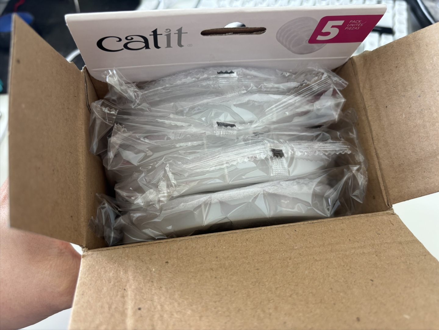 Catit 5-Pack Triple Action Fountain Filters - photo 2