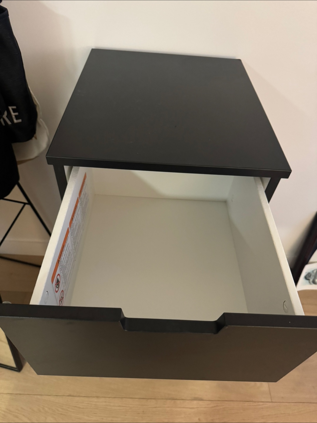 IKEA black 4-Drawer Chest - photo 3