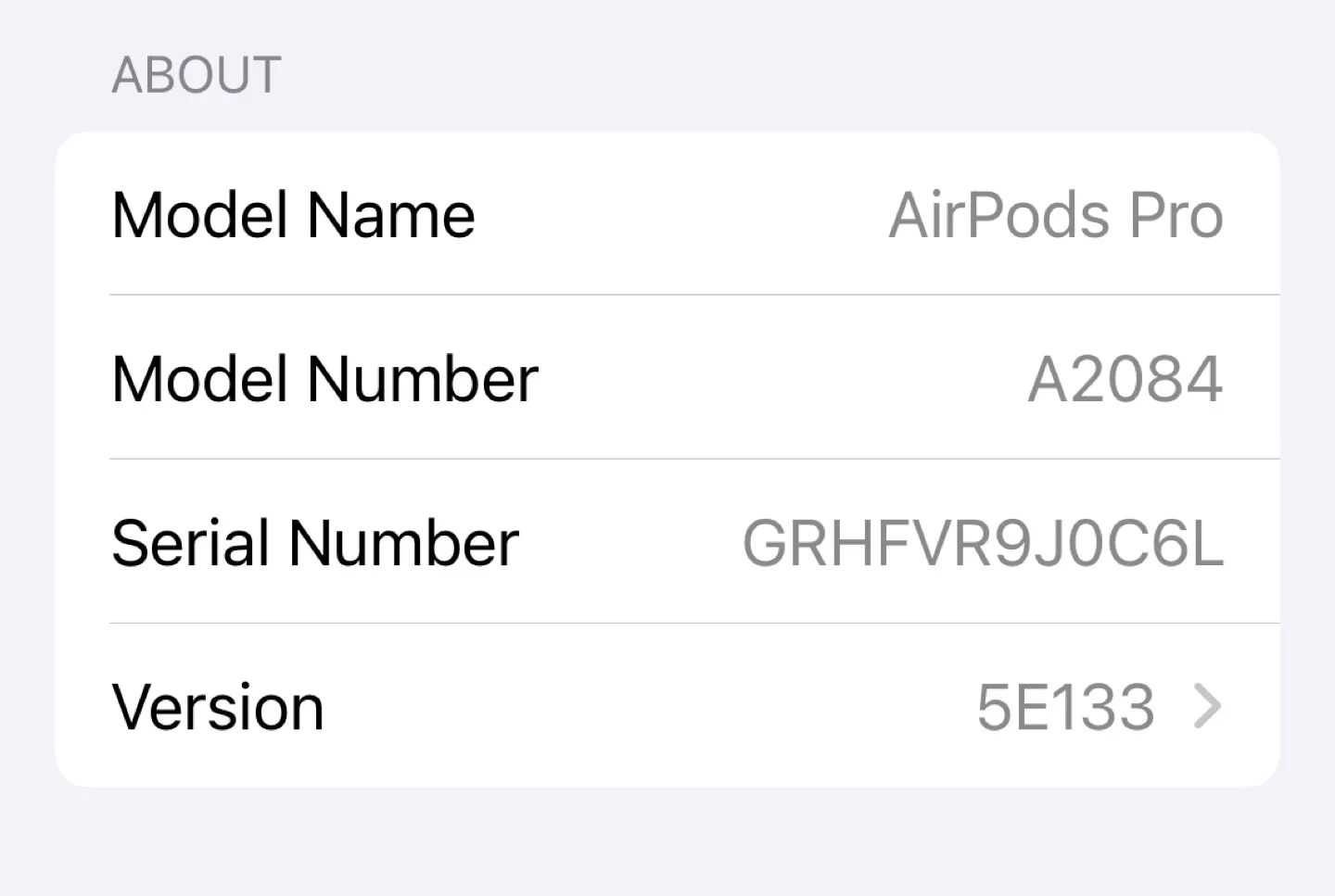 Apple AirPods Pro - Model A2084 image indicator(2)