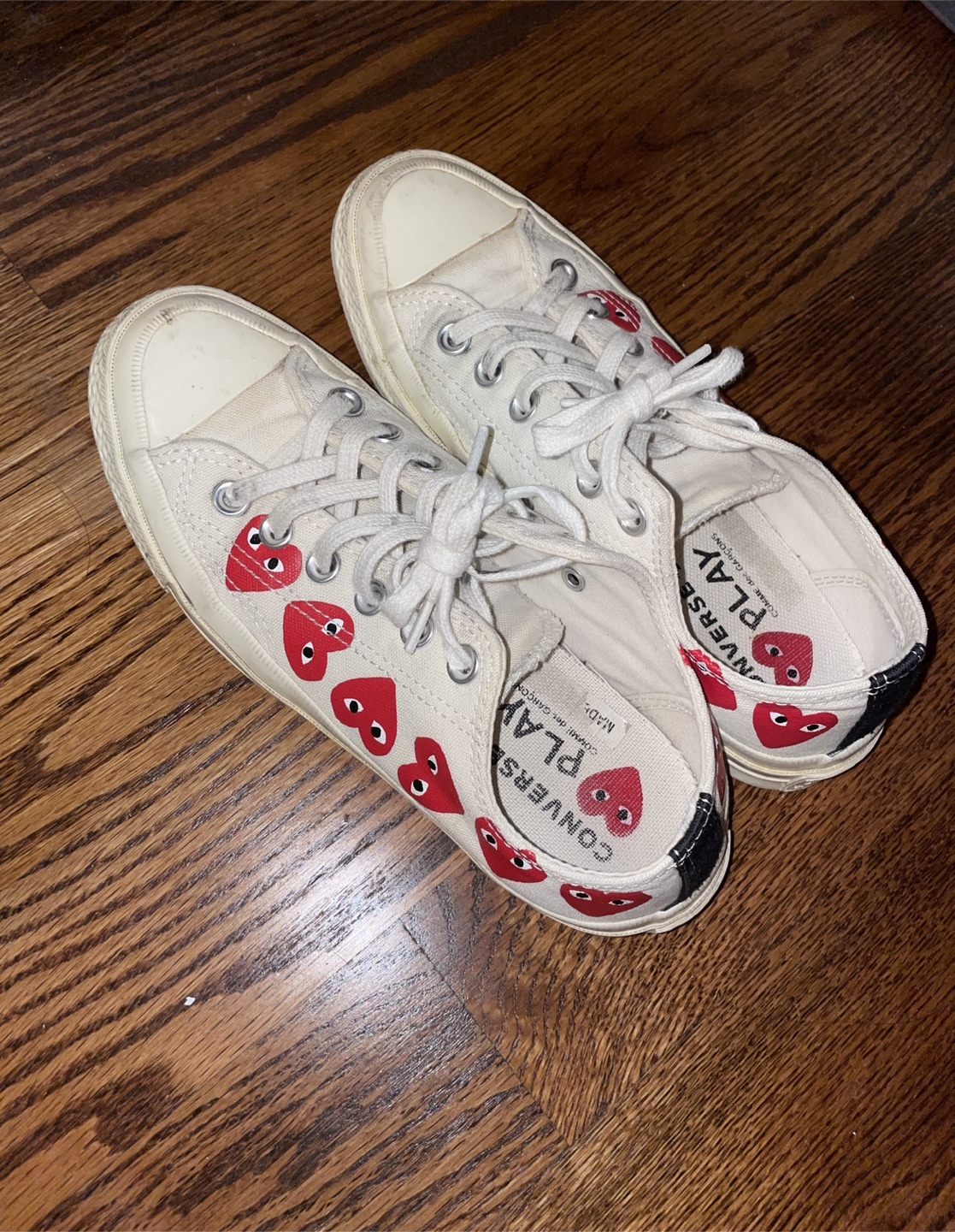 size 7 CDG Converse