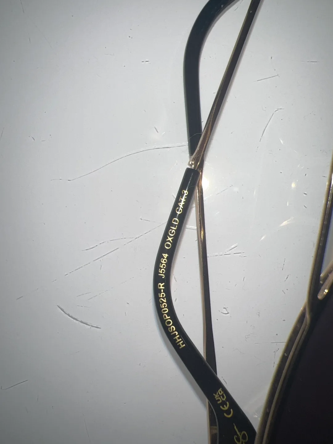 Round Sunglasses with Gold Accents image indicator(2)