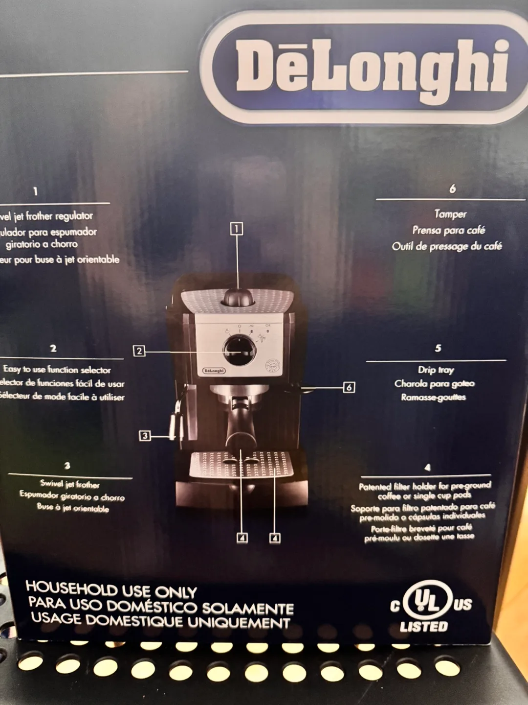 DeLonghi Espresso and Cappuccino Machine image indicator(2)