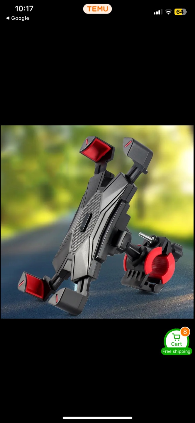 360° Rotating Bicycle Phone Mount/E scooter